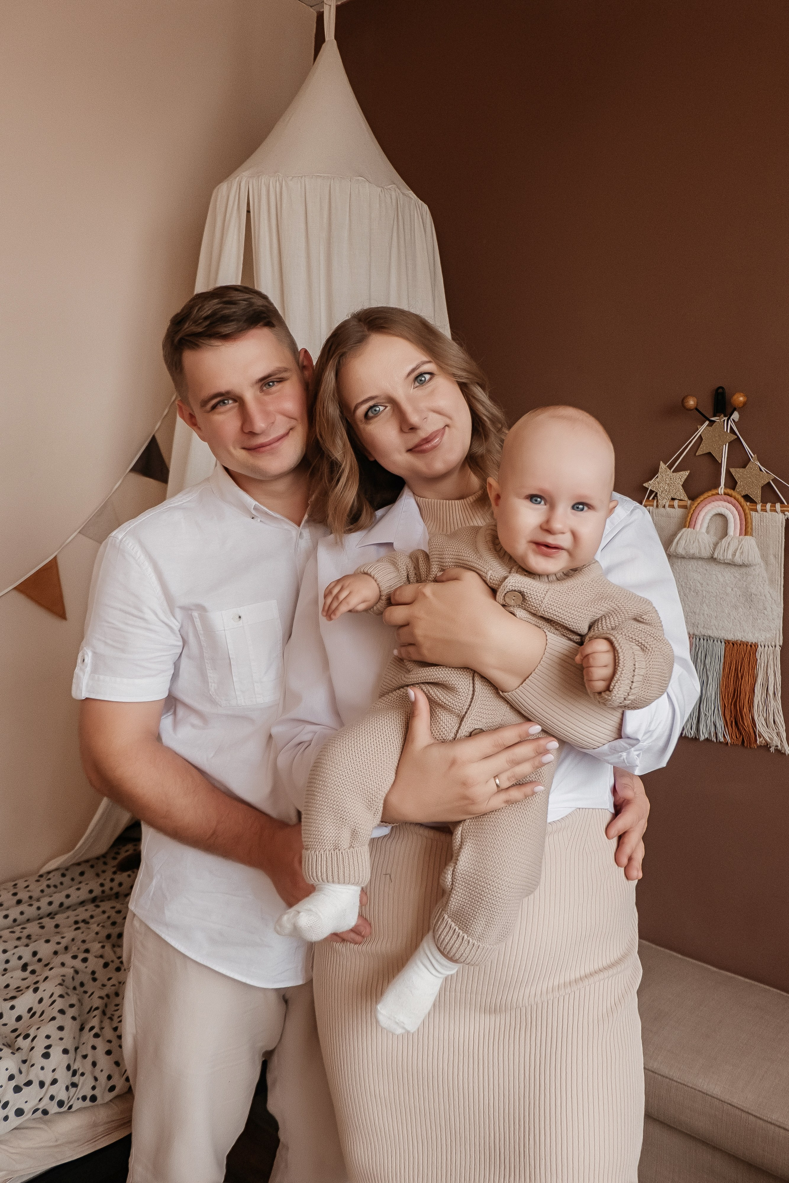 Валерия & Алексей & Миша. Семейный и свадебный фотограф Новосибирск