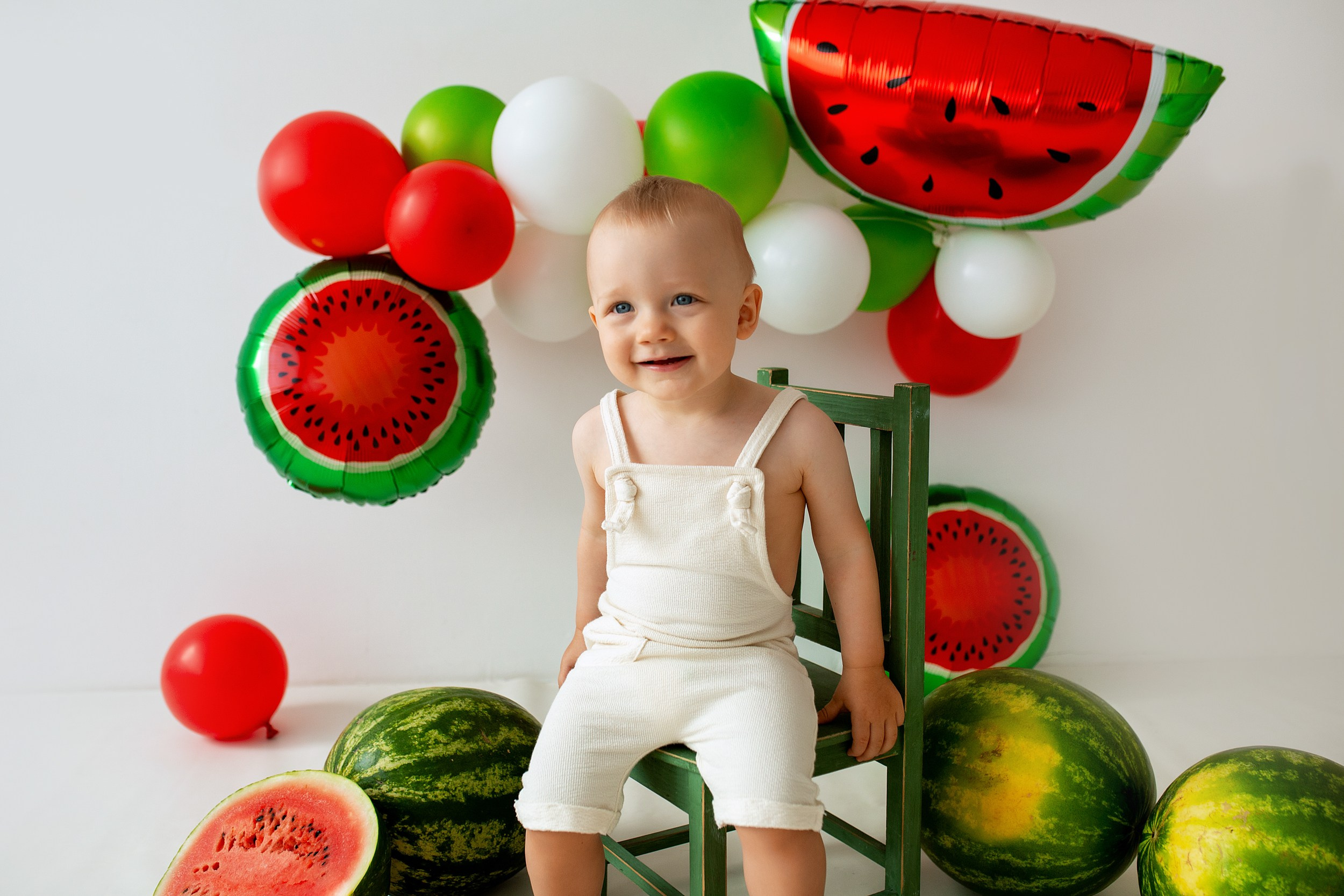 КОСТЯ и арбузы. Фотограф новорожденных Оксана Полевская