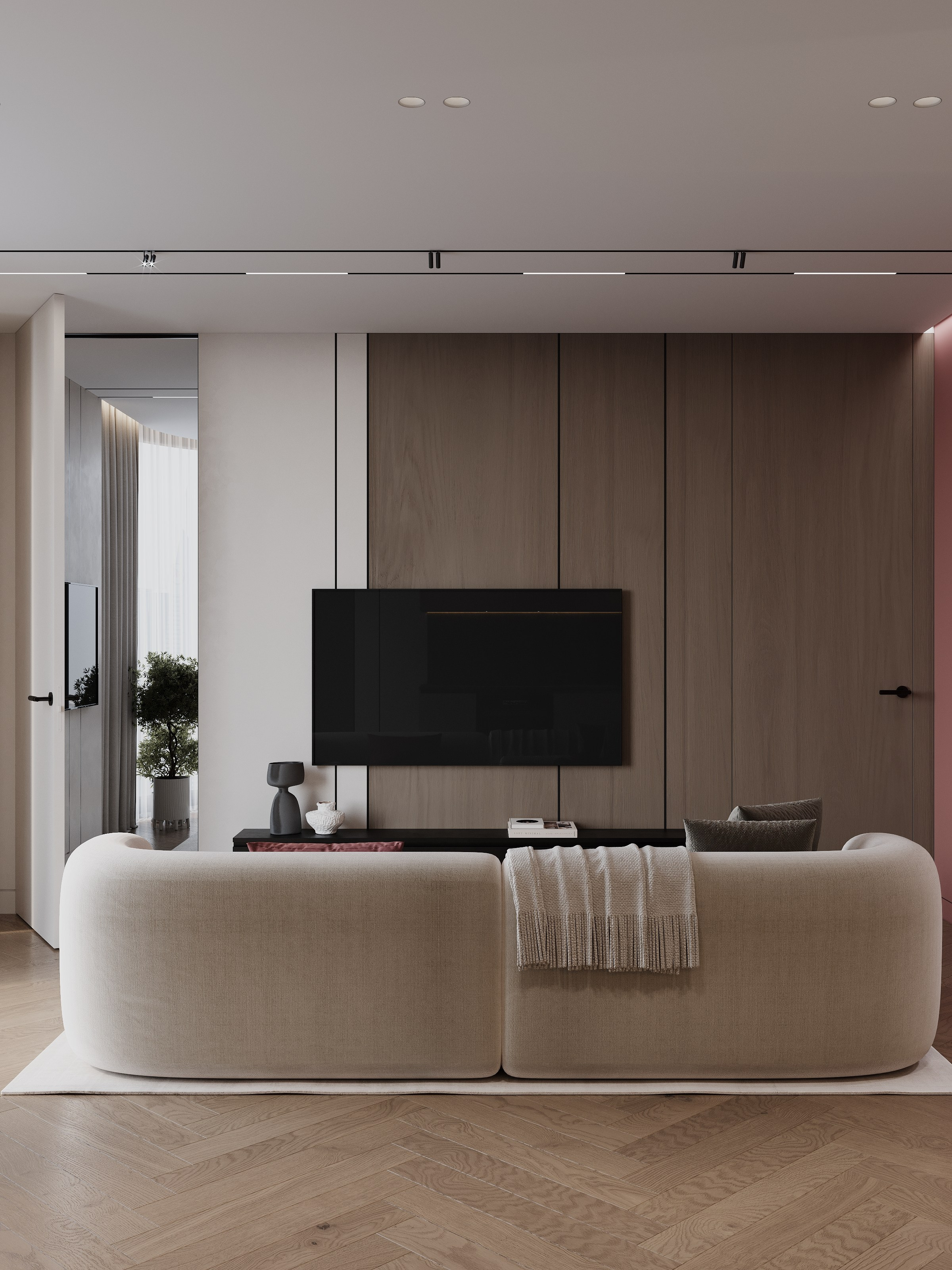 Appartment 55 sq m. Профессиональный дизайнер интерьера