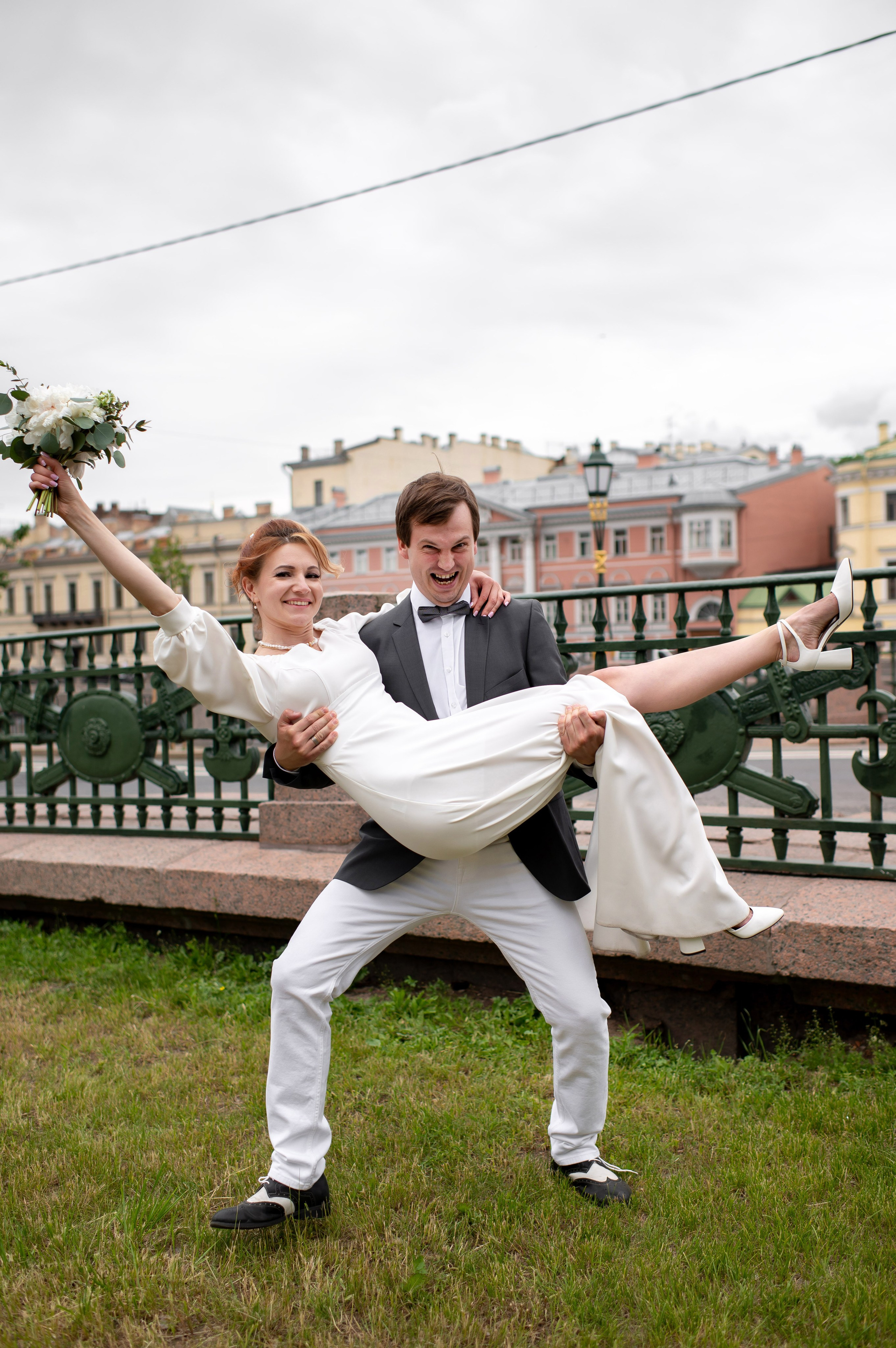 Юля и Даниил (свадебная фотосессия в Парке Победы и у Инженерного замка). Портретный, семейный и свадебный фотограф в Санкт-Петербурге и в Пушкине Ширяев Денис