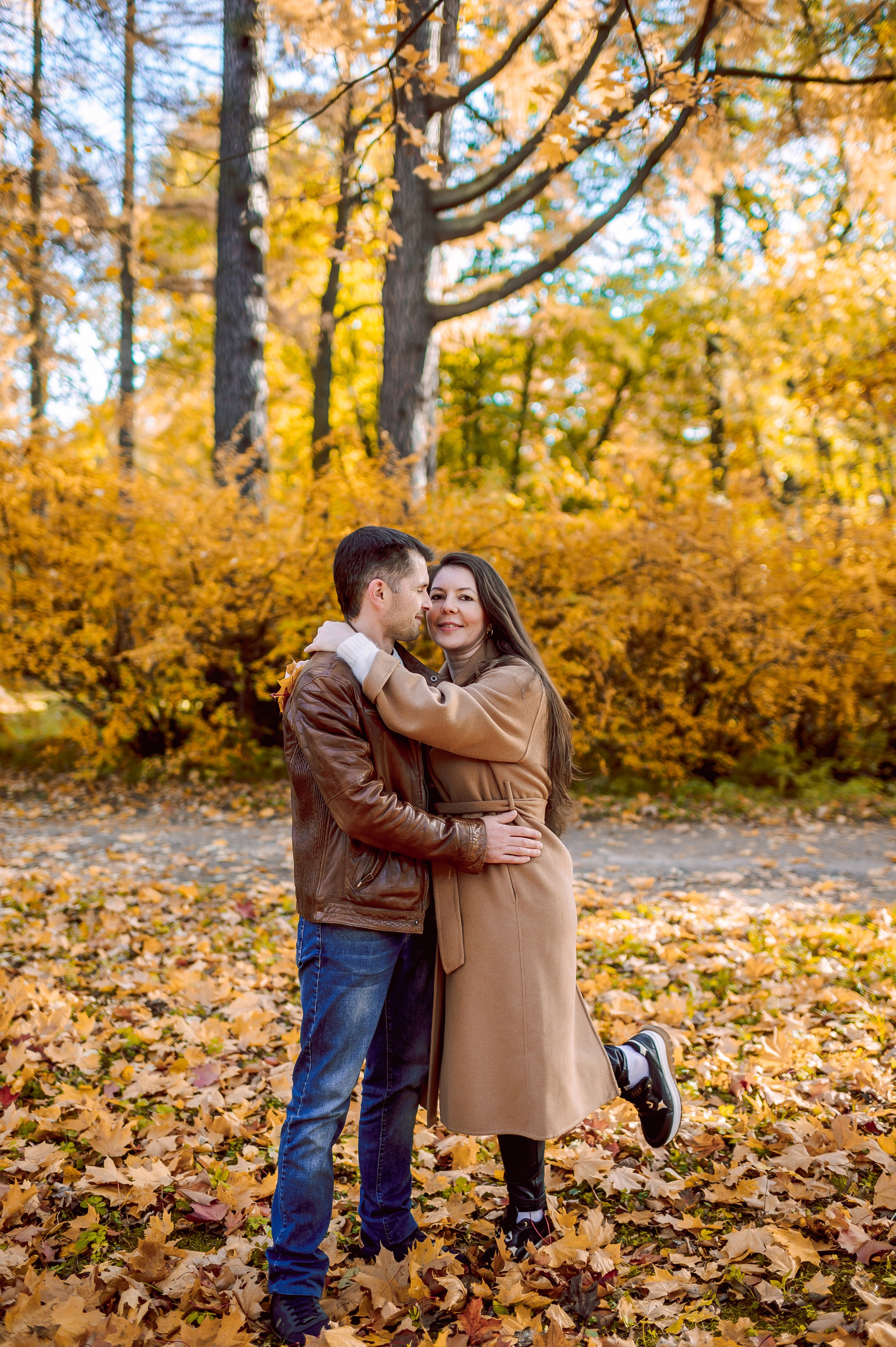 Осенняя семейная прогулка. Портретный, семейный и свадебный фотограф в Санкт-Петербурге и в Пушкине Ширяев Денис