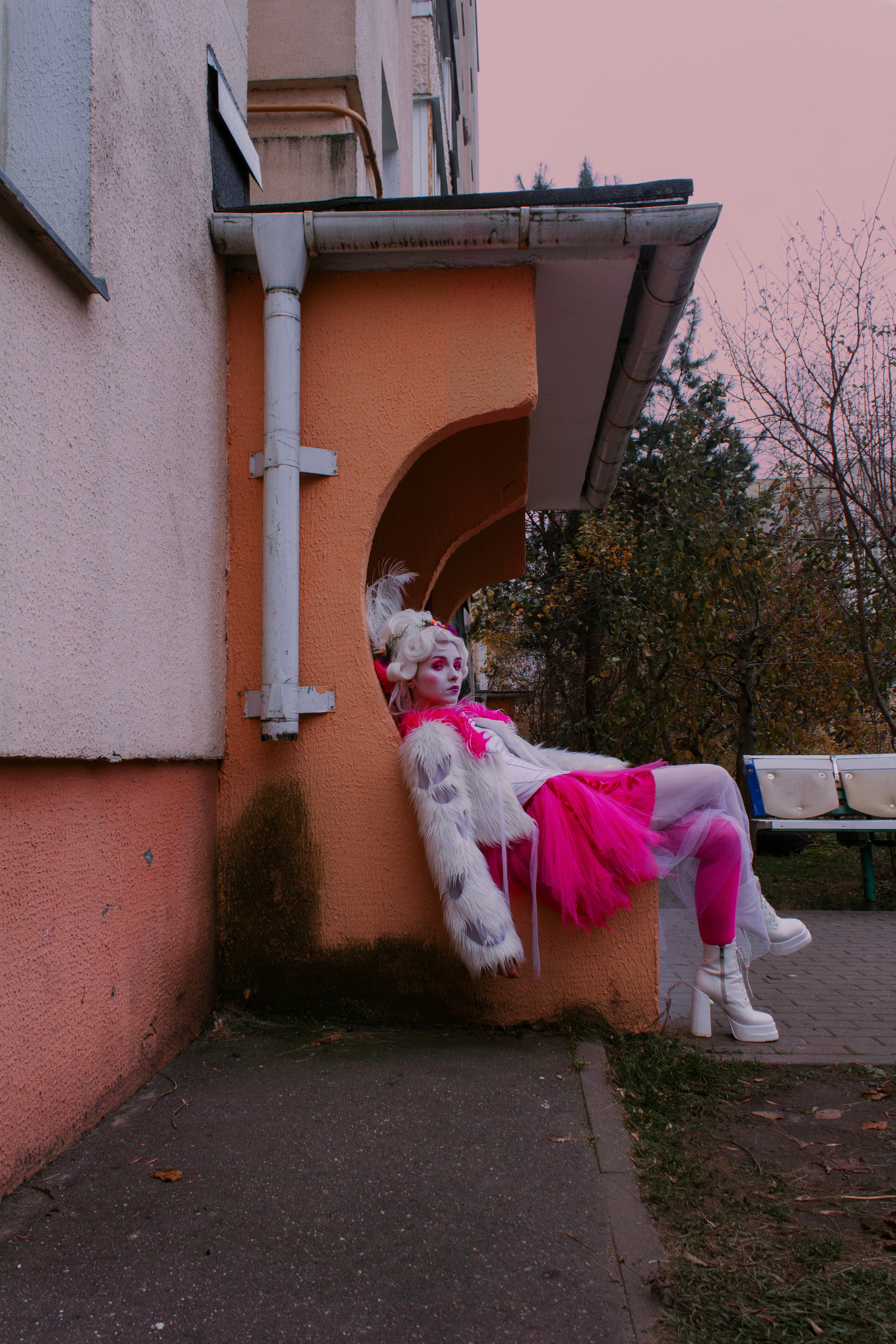 Дама, а вы к нам откуда?