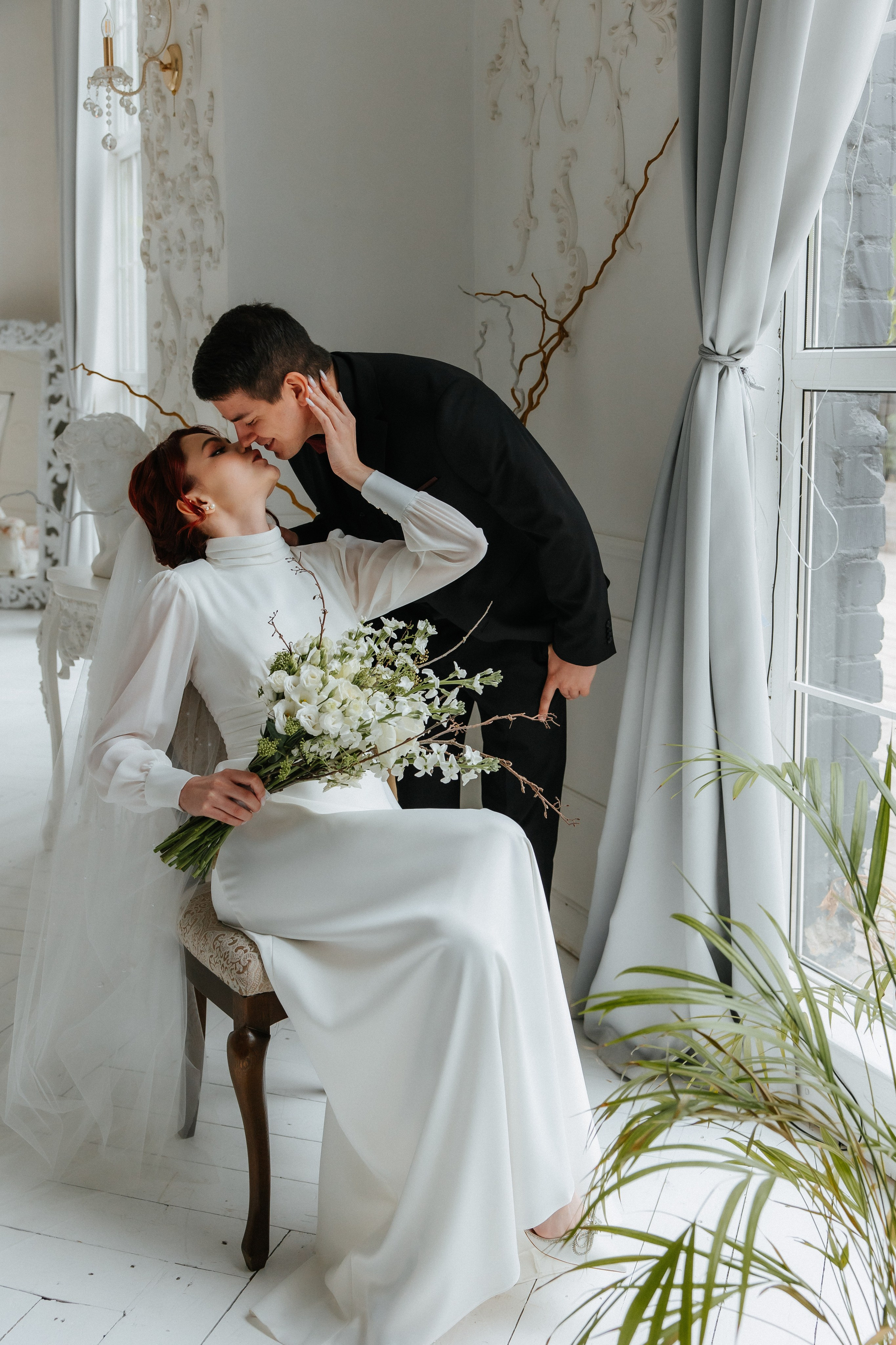 Анастасия и Владимир. Студия 12.24. Алена Бадамшина — свадебный фотограф Воронеж / Москва