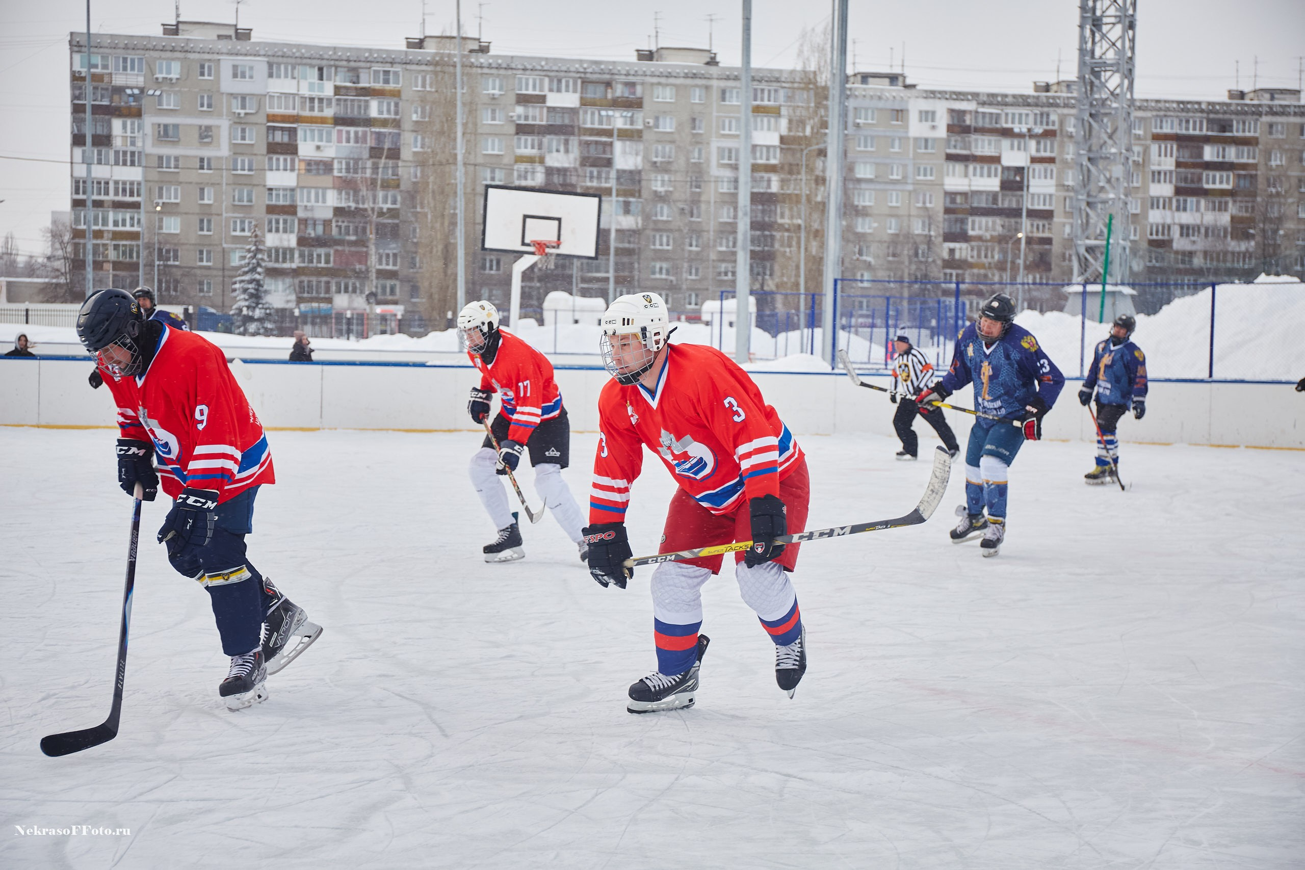 Турнир по хоккею «Русская классика» в рамках Офицерской хоккейной лиги. Спортивный фотограф Некрасов Денис
