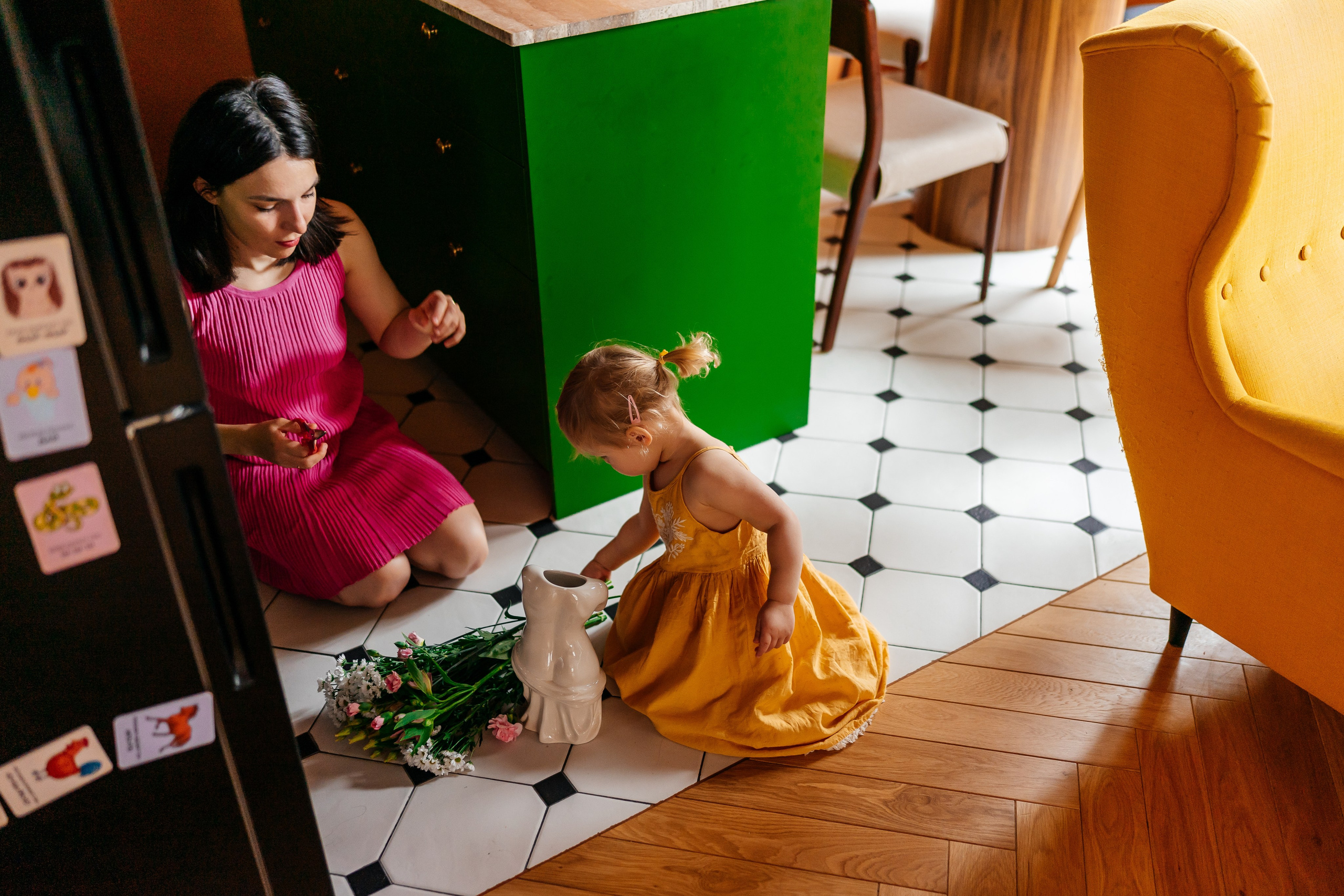 Сергей, Кристина и малышка Нина. Семейный фотограф в Москве Ирина Жур