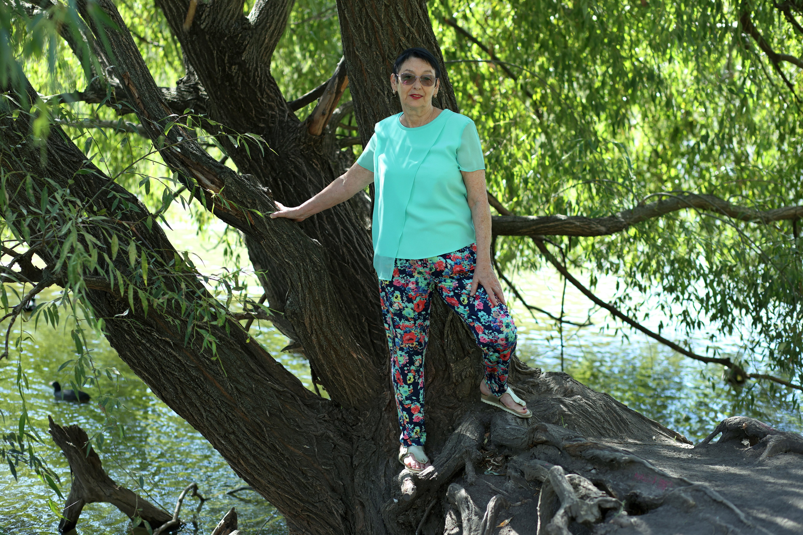 Прогулка на речку Темерник 14 сентября 2024 г. Фото-художник и Репортажный фотограф Николаев Александр Алексеевич