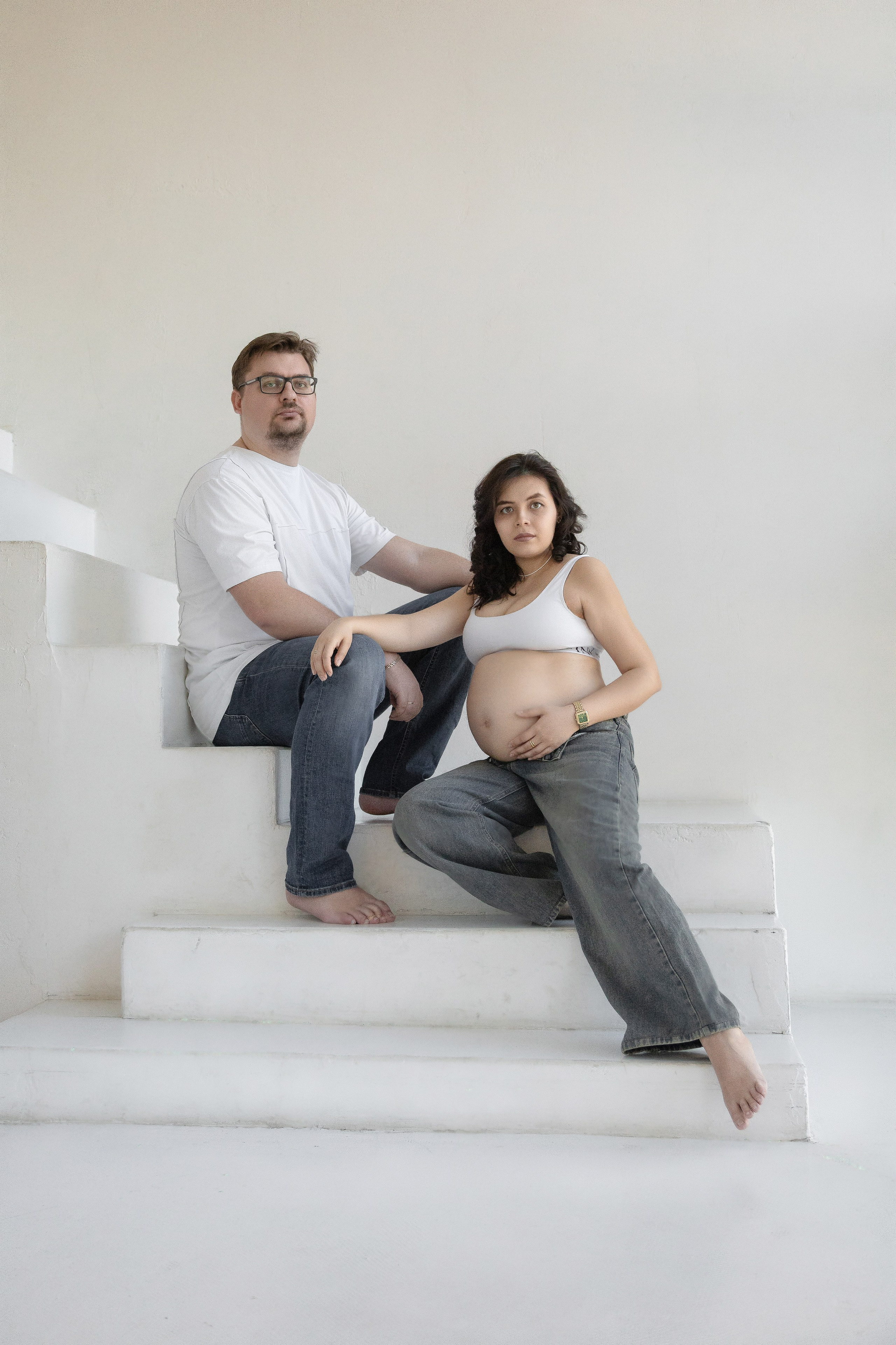 Елена в мимике. Анастасия, Фотограф женского портрета и беременности в стиле vogue