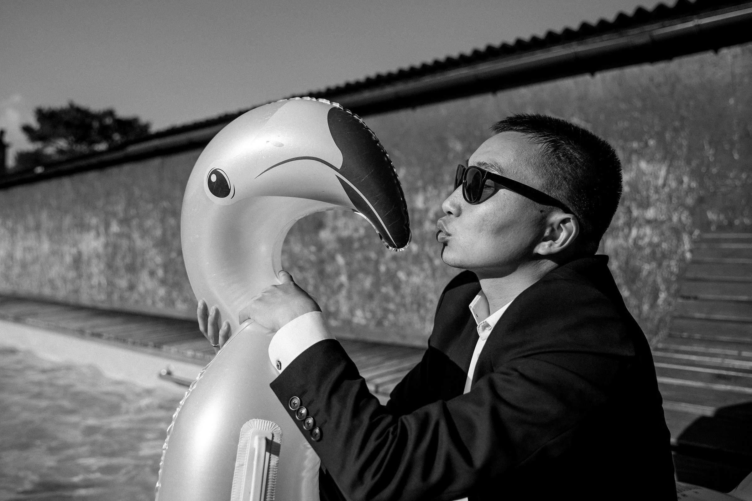 Розовый фламинго. И буханка. Свадебный фотограф в Иркутске Сапаров Александр