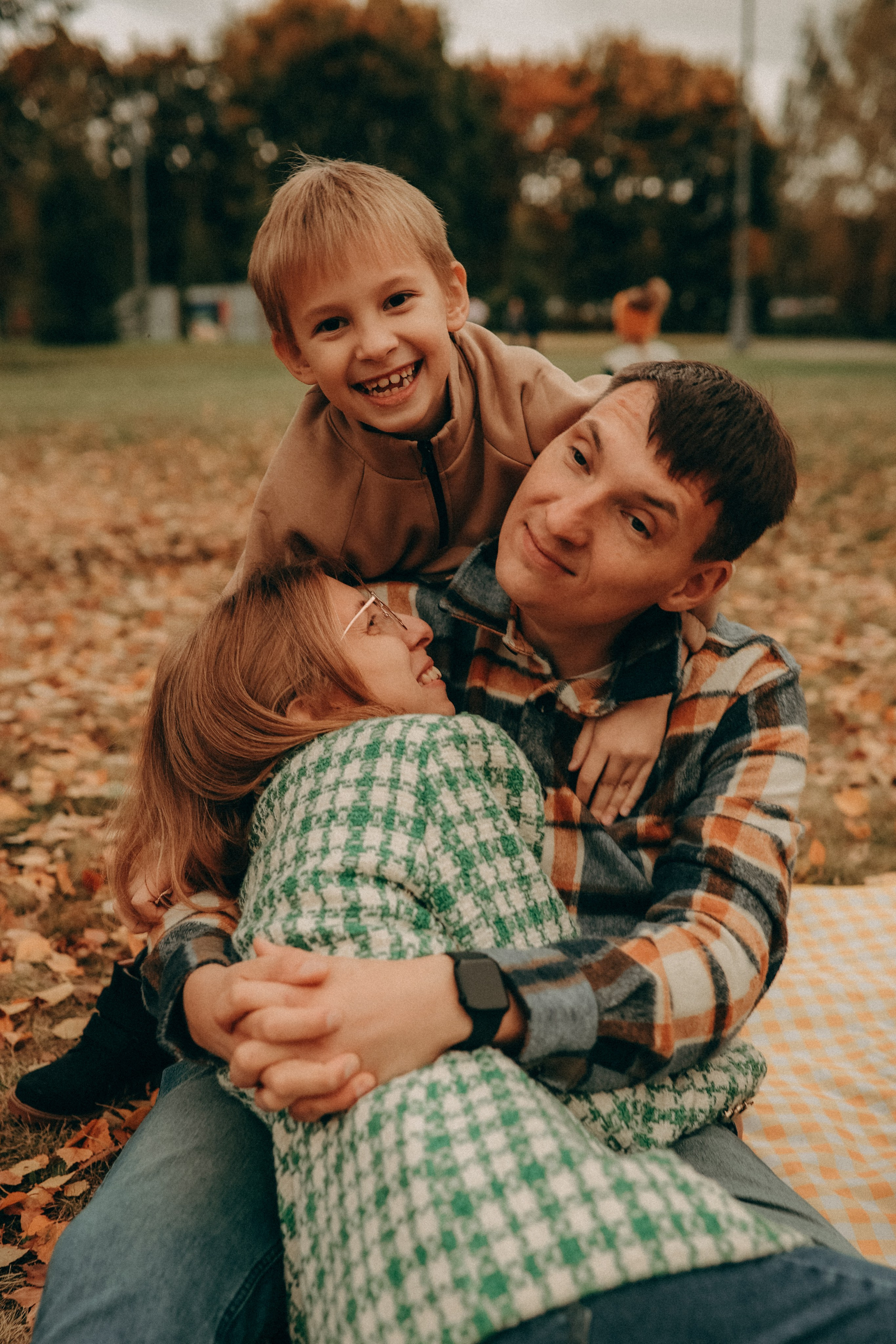 Семейная прогулочная фотопрогулка Светы и ее семьи. Семейный фотограф в Москве и Люберцах Юлия Гуськова