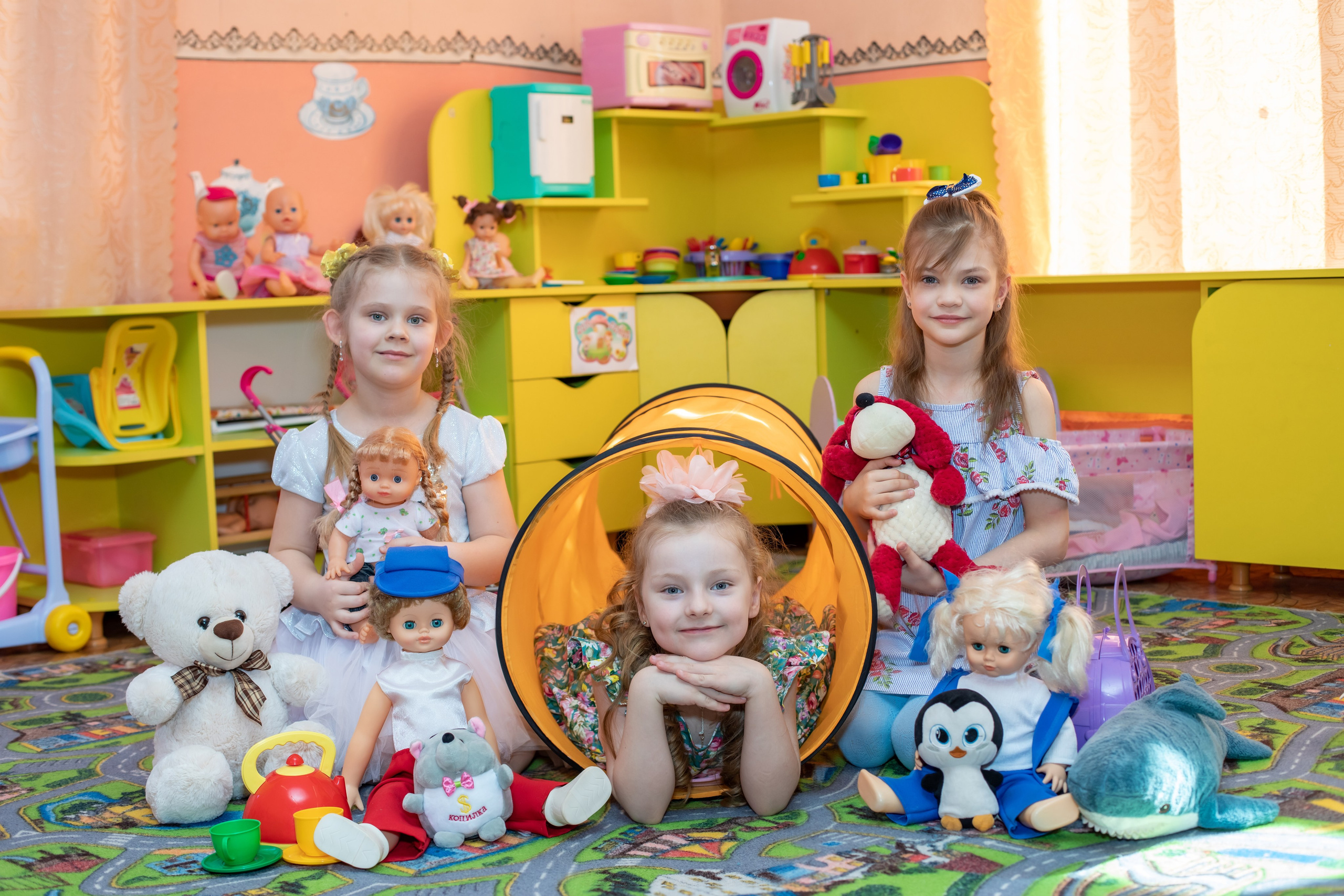 Съемка в детском саду. Выпускные фотокниги