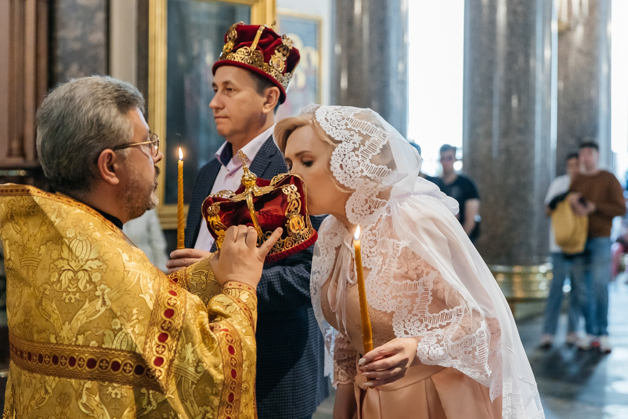 Таинство венчания Ирины и Андрея (19 июля 2023). Свадебный и семейный фотограф Крамар Наталья