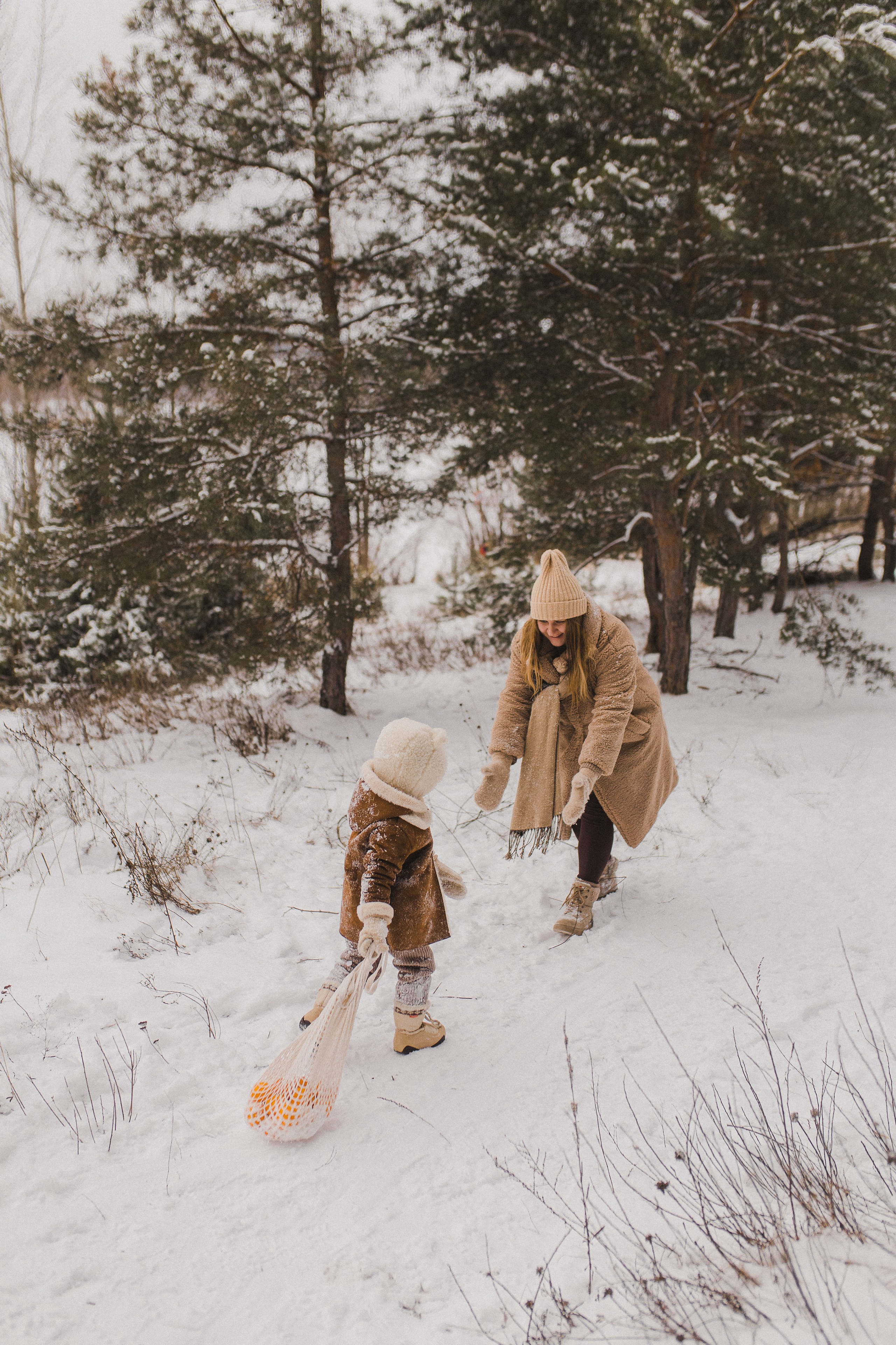 Зимние Даша и Кирюшка. Свадебный и семейный фотограф в Белгороде Евгения Курочкина