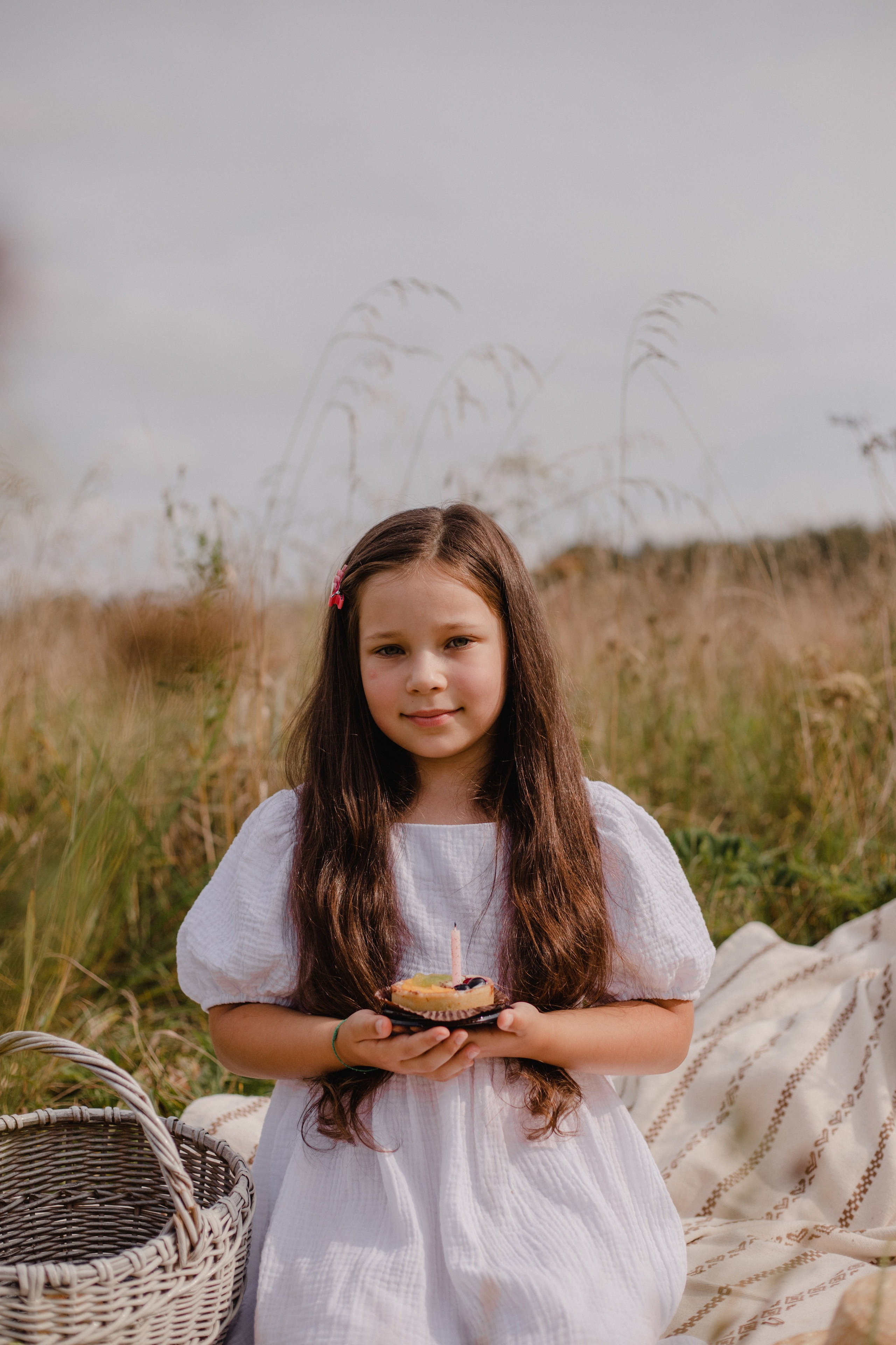 Семейная съёмка в поле