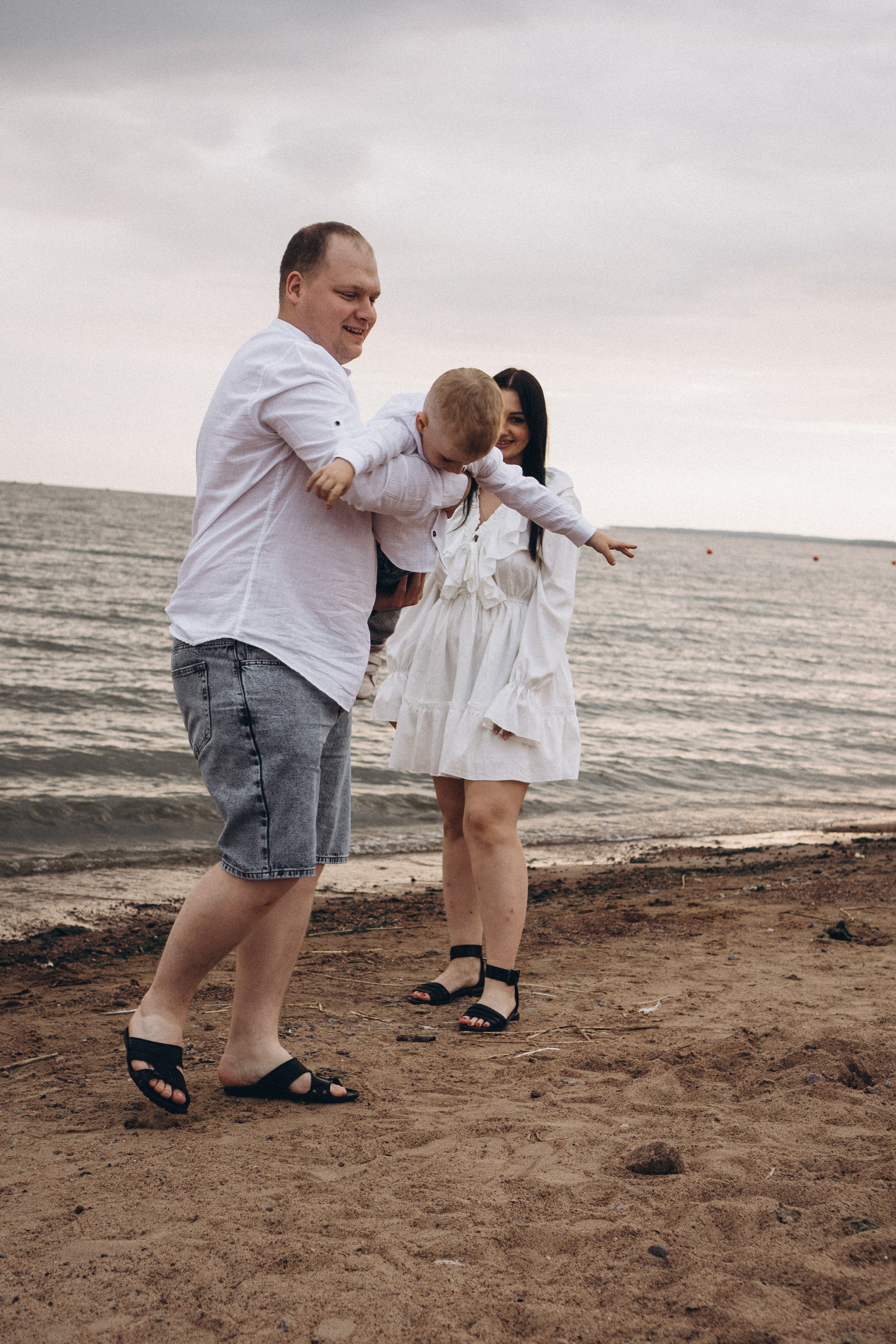 Семейная история на берегу залива. Профессиональный фотограф, Санкт-Петербург — Виктория Богомолова