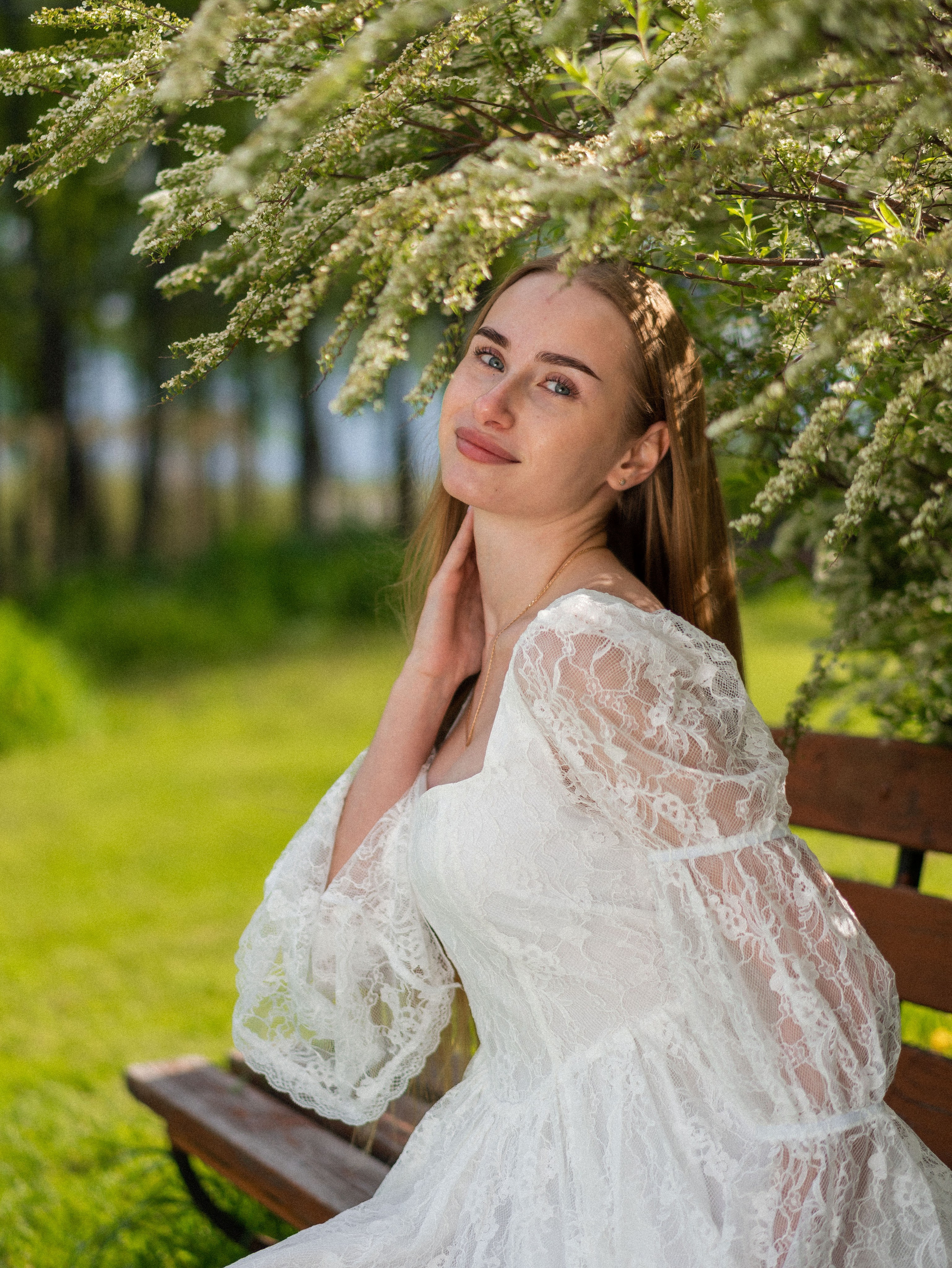 Ксения — фотосессия в весеннем стиле. Фотограф Москва