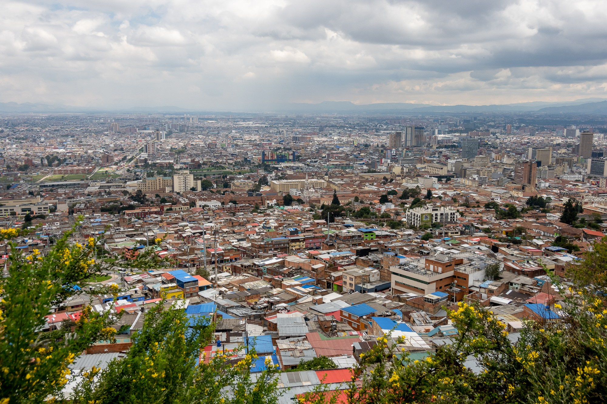 Богота, столица Колумбии. Bogotá, the capital of Colombia. Фотограф Алексей Скоробогатько