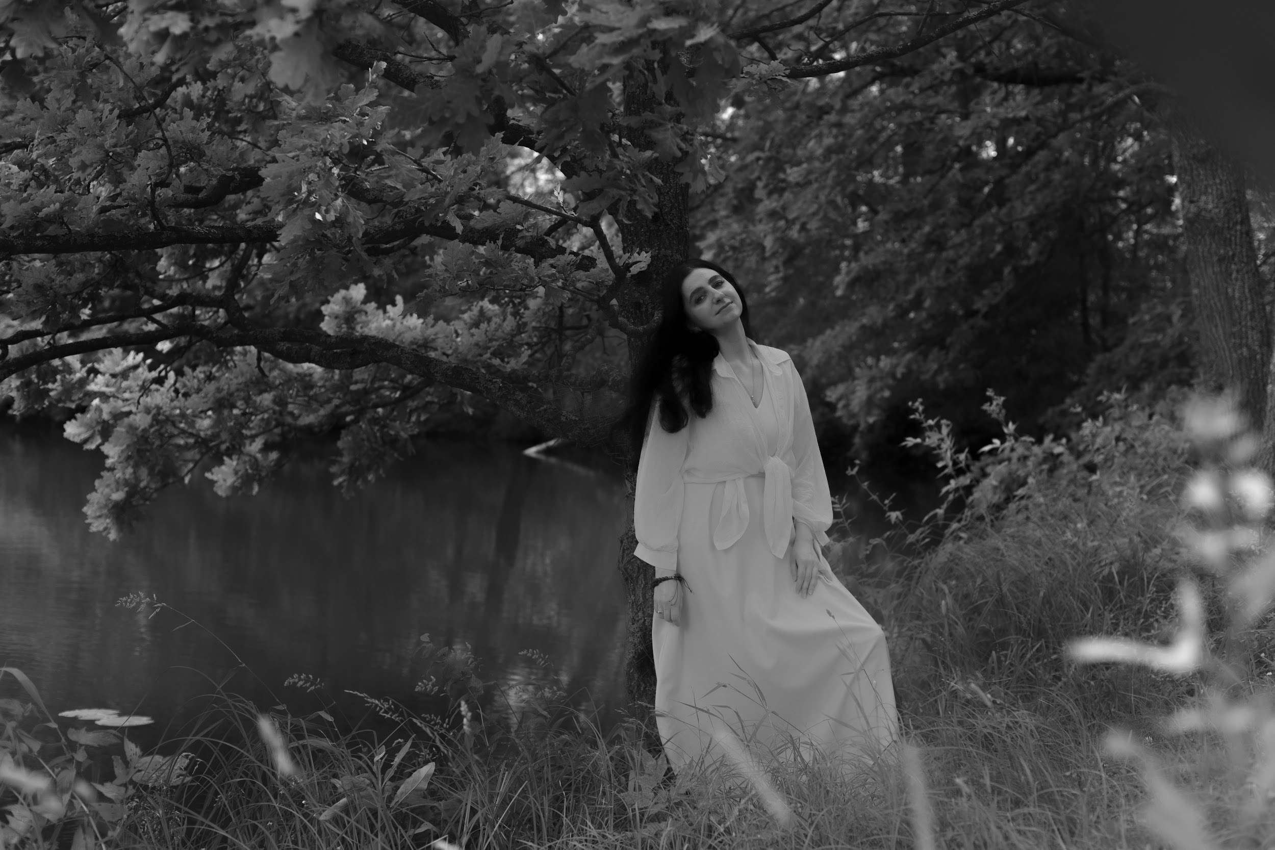 Прогулка с собакой. Ekaterina Beridze