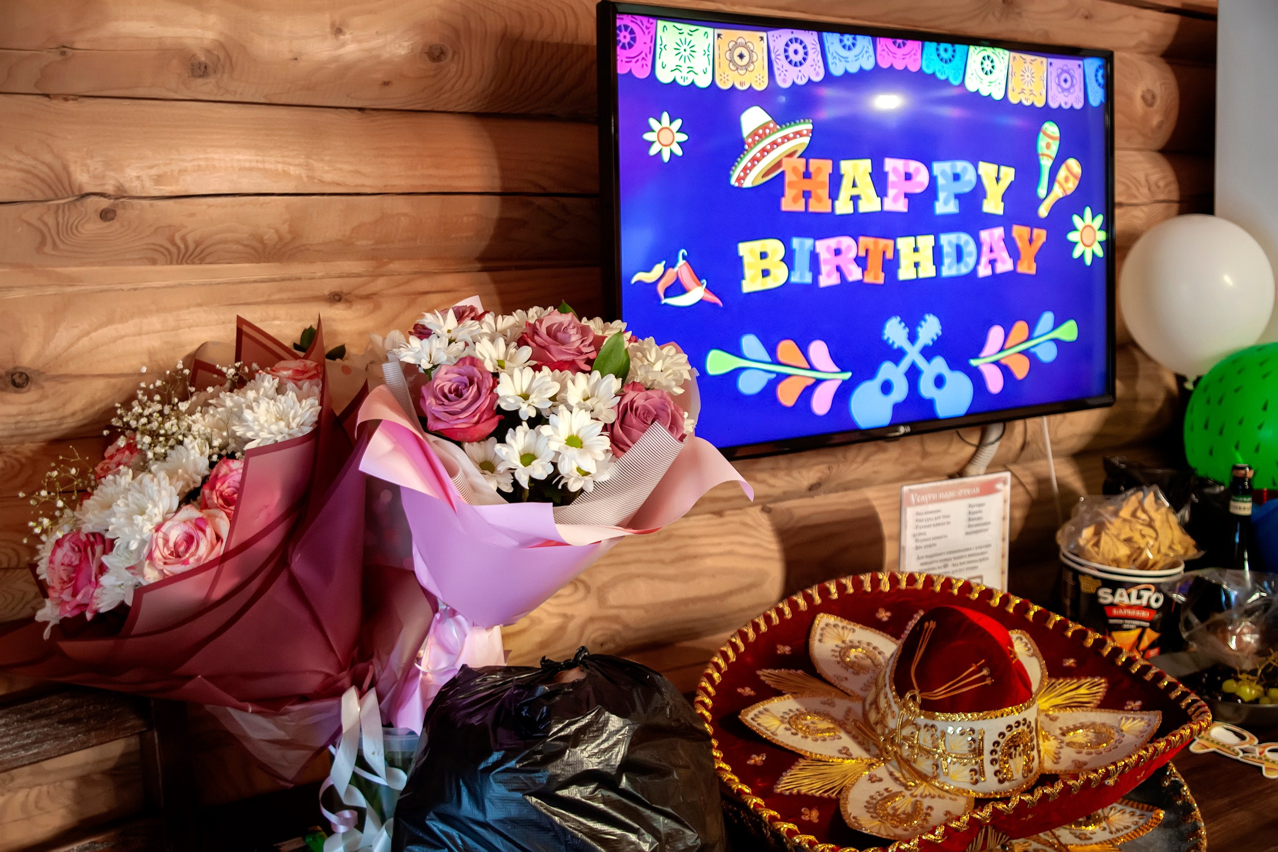 Репортажная съёмка юбилея в мексиканском стиле. Фотограф в Ульяновске Наталья Янкаускене