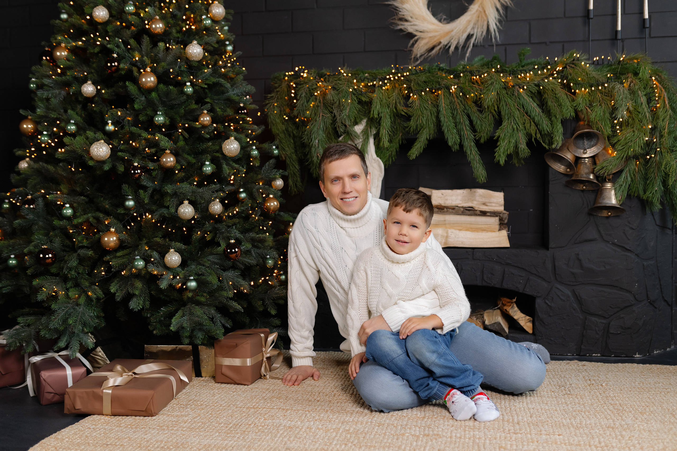 Семейная новогодняя съемка. Свадебный фотограф в Минске/Беларуси Сергей Спиридонов
