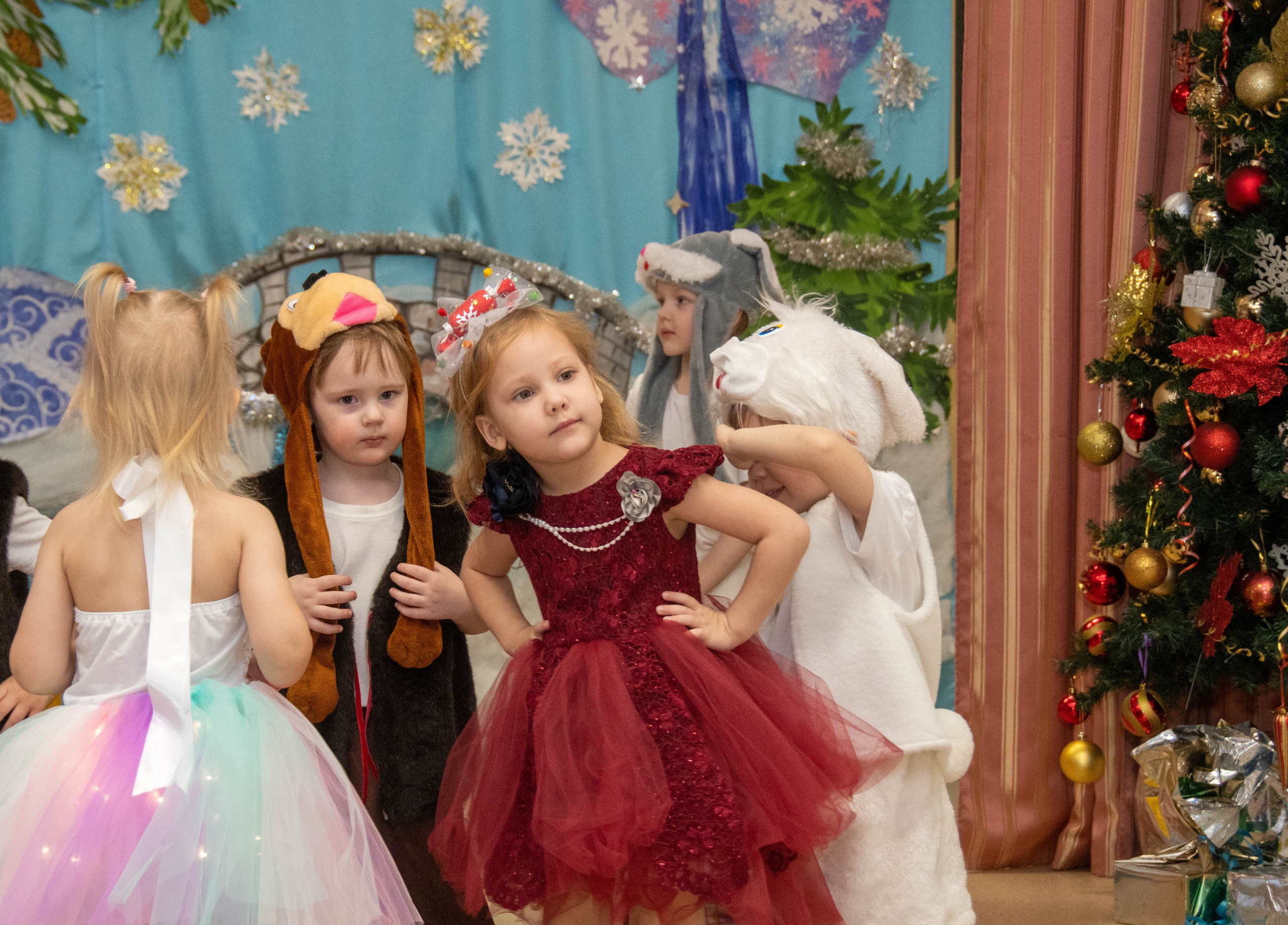 2023 Новый год. Акварель, Первомайка. Репортажный и детский фотограф в Новосибирске