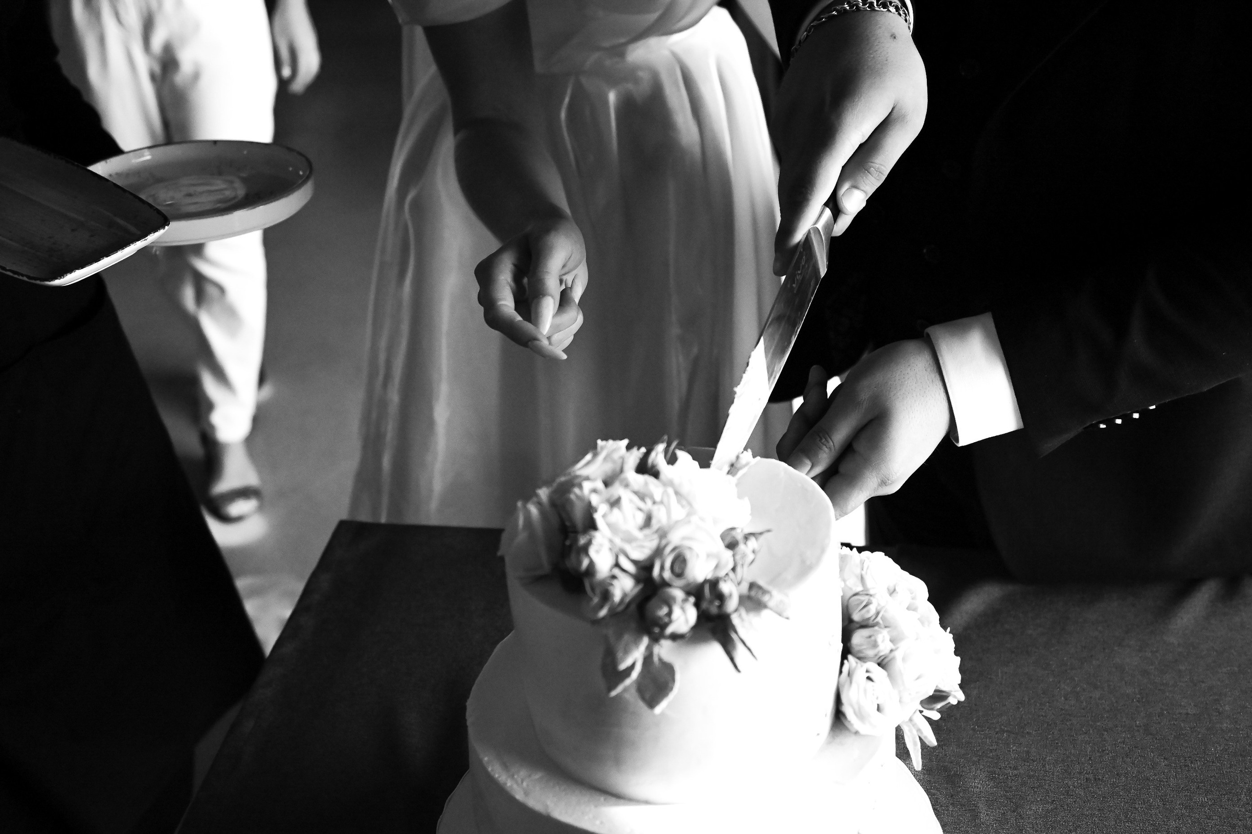 Black and white film. <3