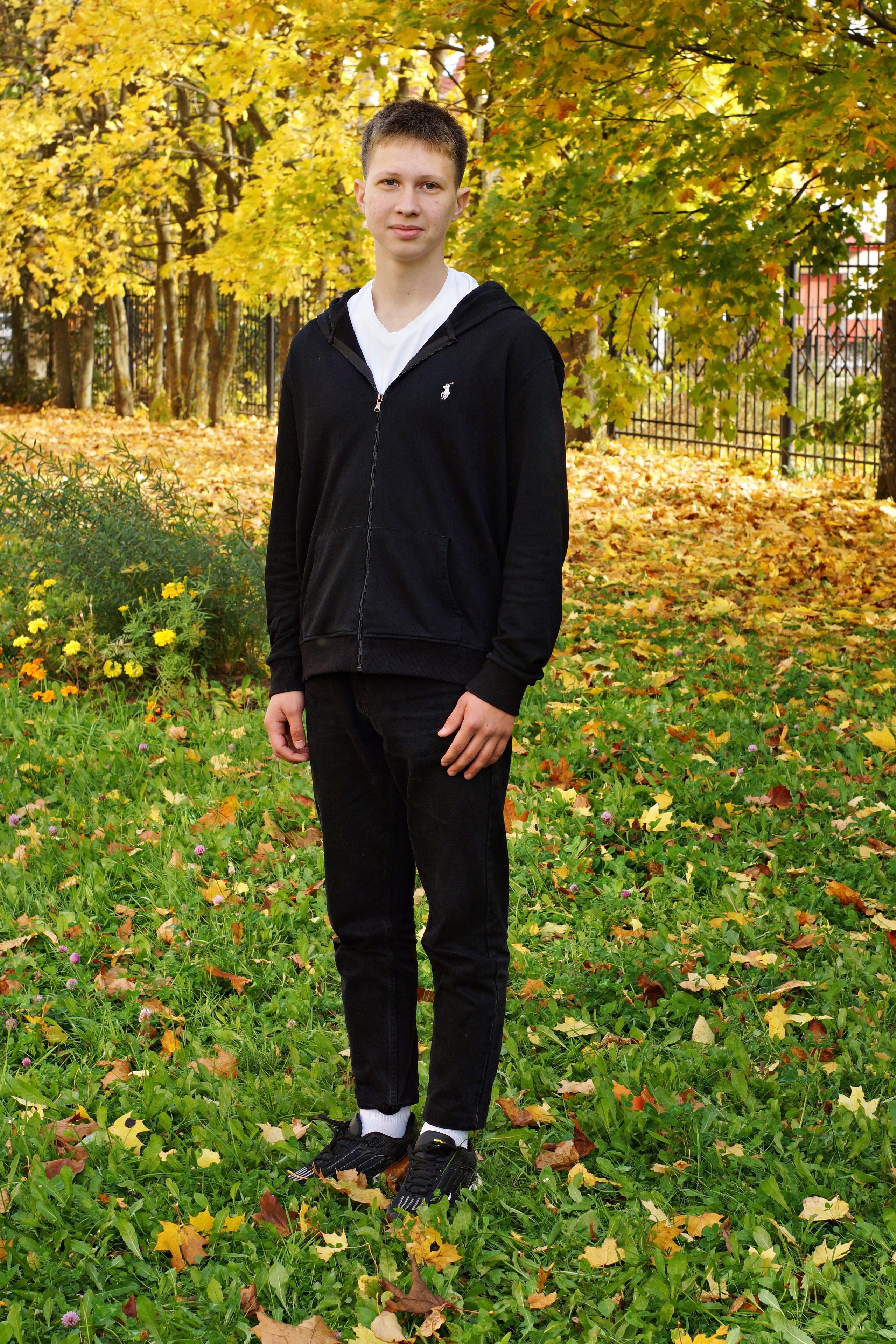 Осенняя фотосессия в школе г. Йошкар-Ола