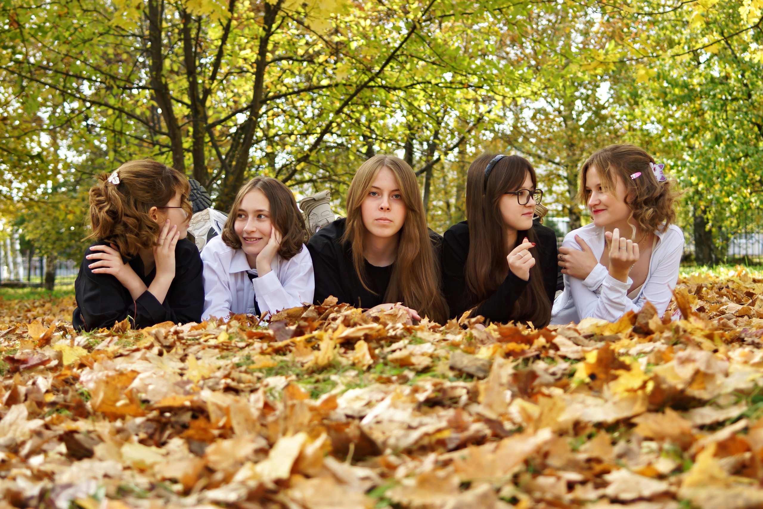 Осенняя фотосессия в школе г. Йошкар-Ола
