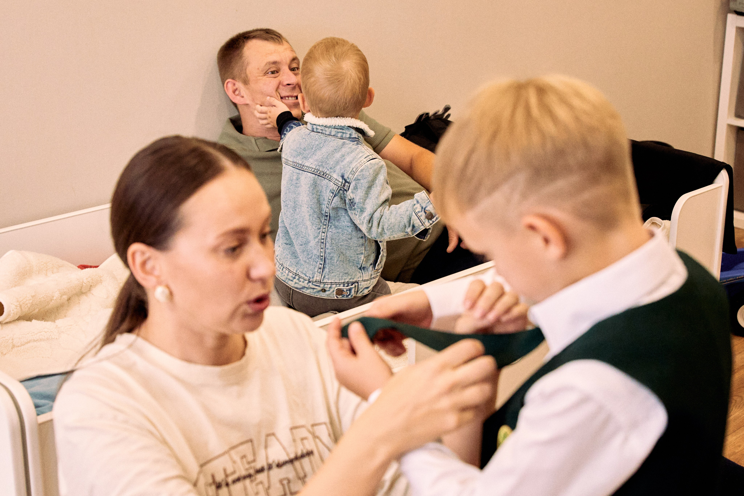 Утро первого сентября. Василиса Стриж — семейный фотограф в Екатеринбурге | Семейная документалистика