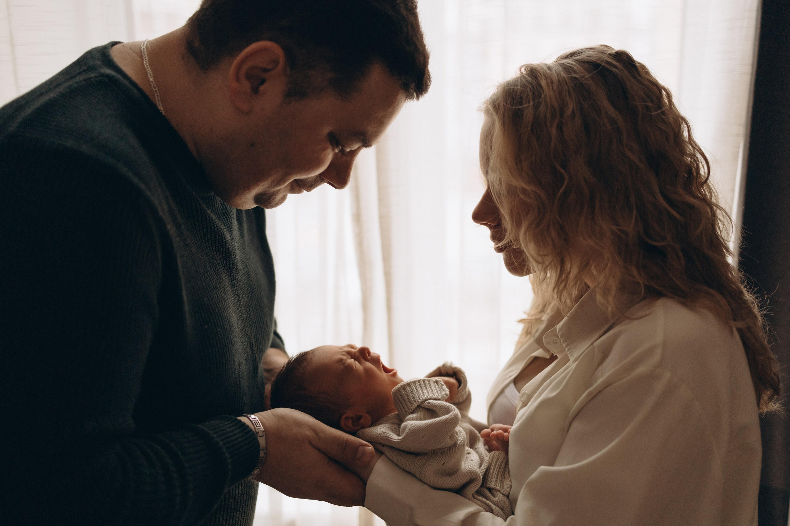 Мирон 1 неделька. Семейный и детский фотограф, женский портрет Москва Светлана Мертикова