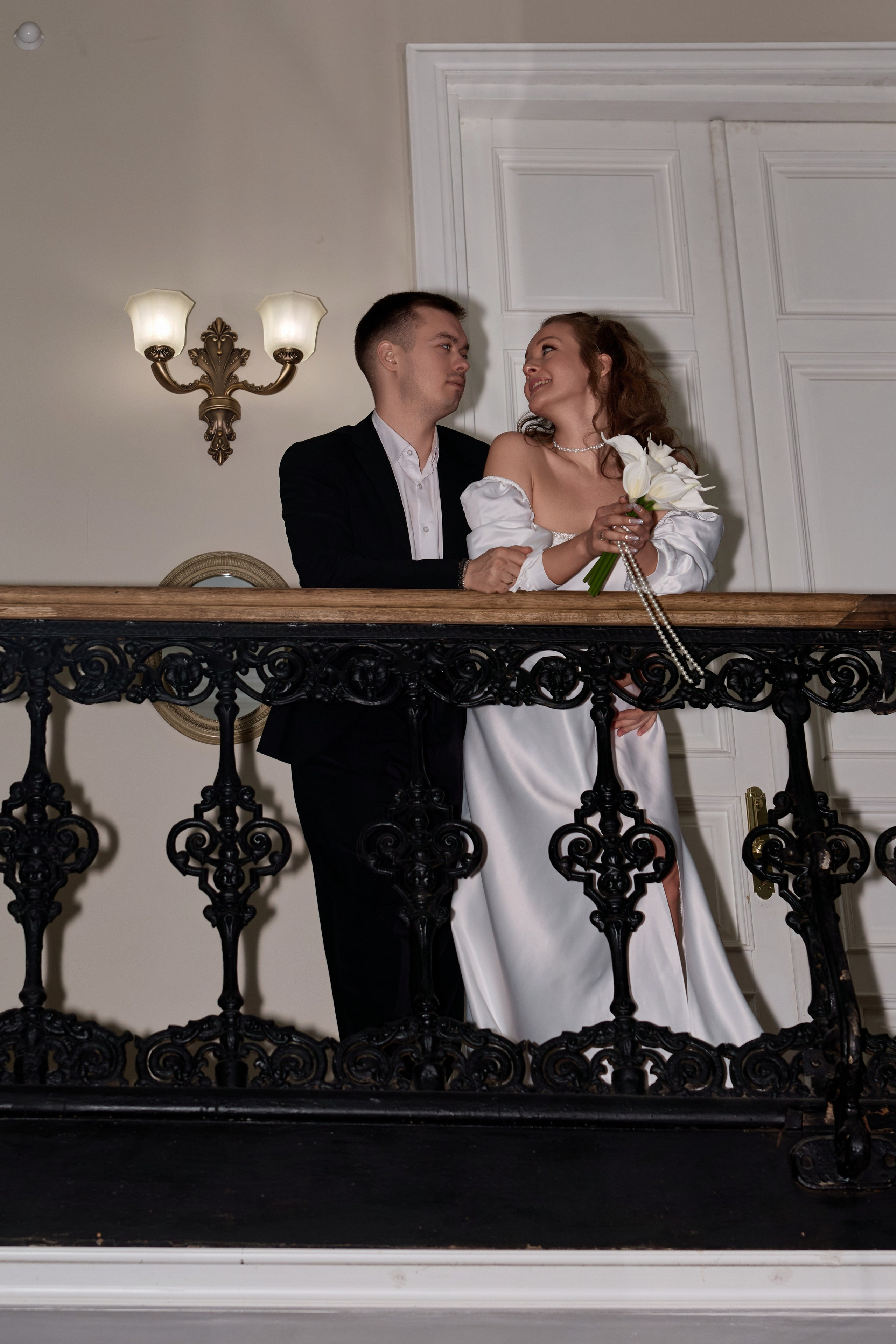 Свадебная фотосессия в гостинице и в студии