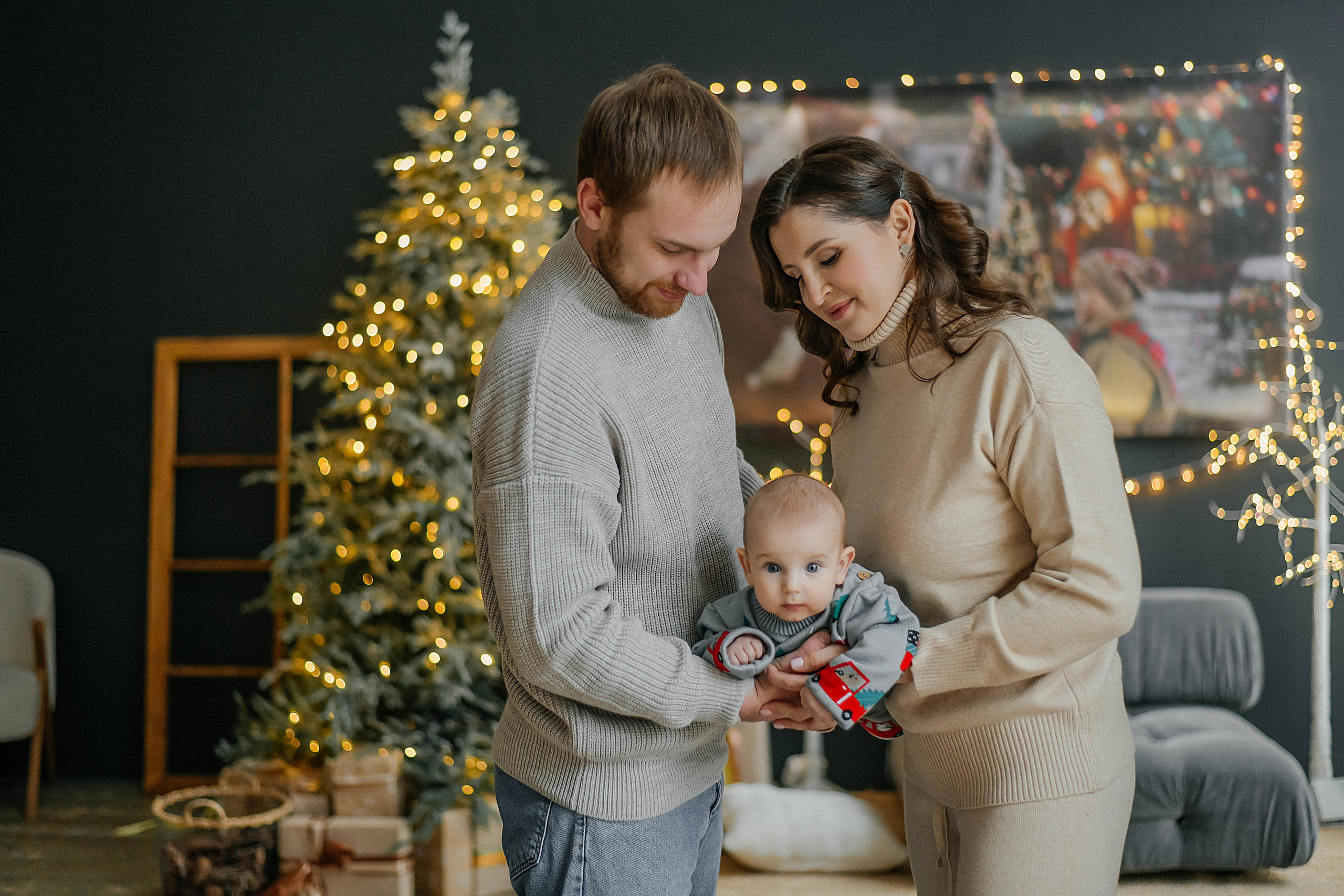 Семейная новогодняя. Фотограф Подольск