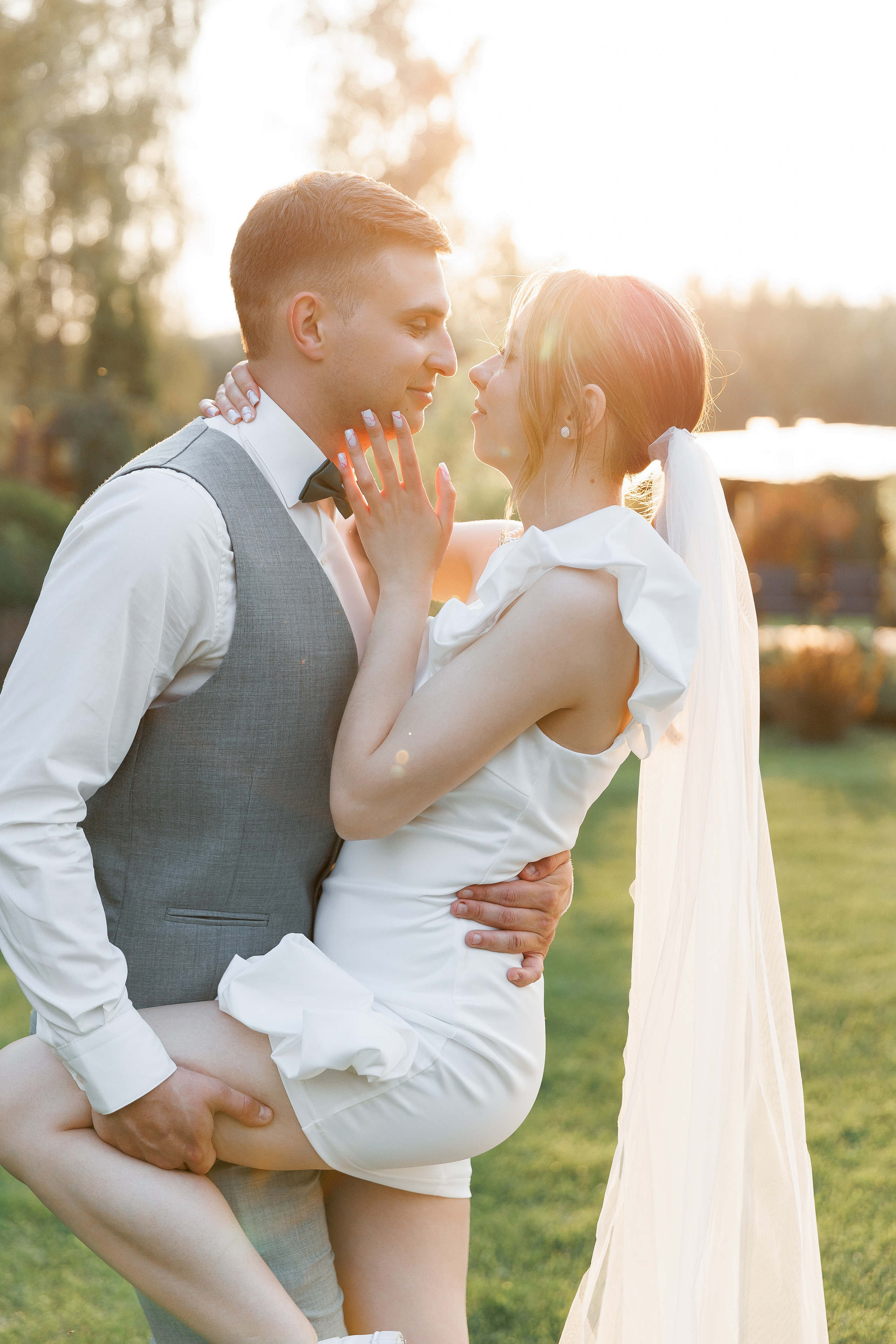 Анонс свадебных фотографий Никиты и Кристины. Свадебный фотограф Домодедово Москва Катерина Алехина