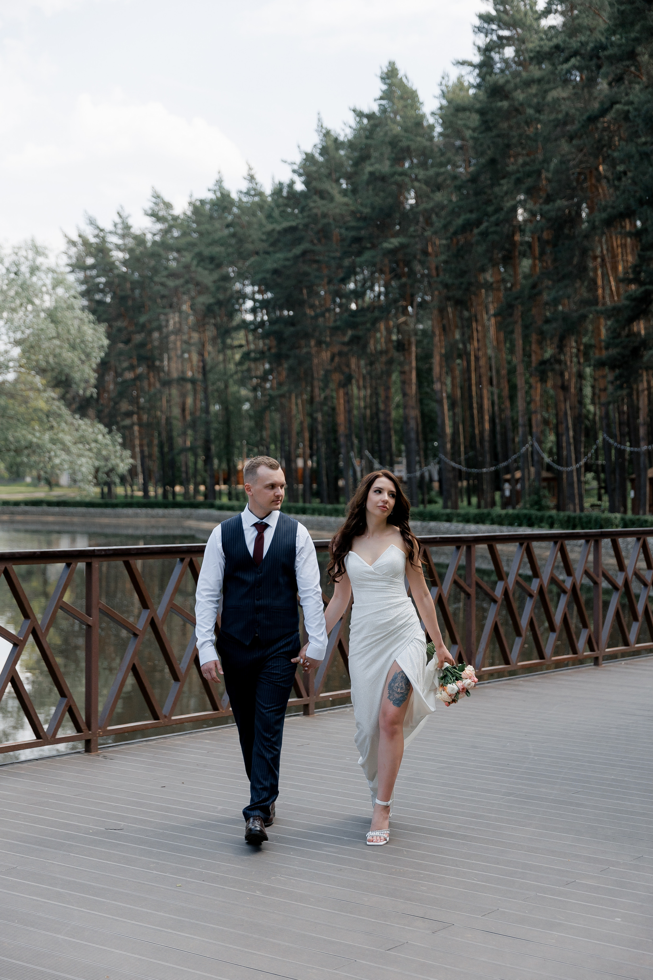 Анонс свадебных фотографий Ильи и Елизаветы. Свадебный фотограф Домодедово Москва Катерина Алехина