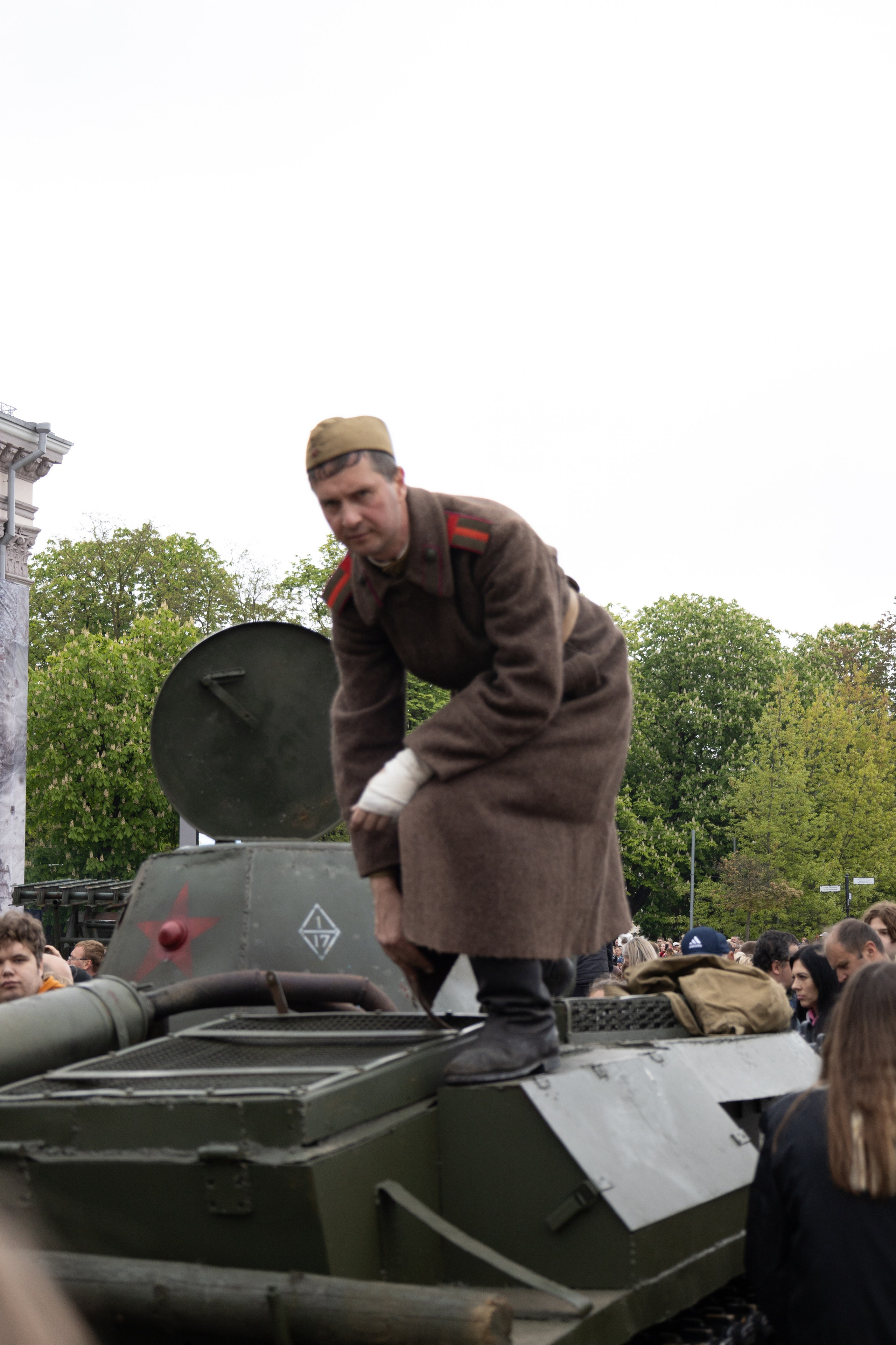 Реконструкция взятия рейхстага. Photographer Vladislav Voronovich