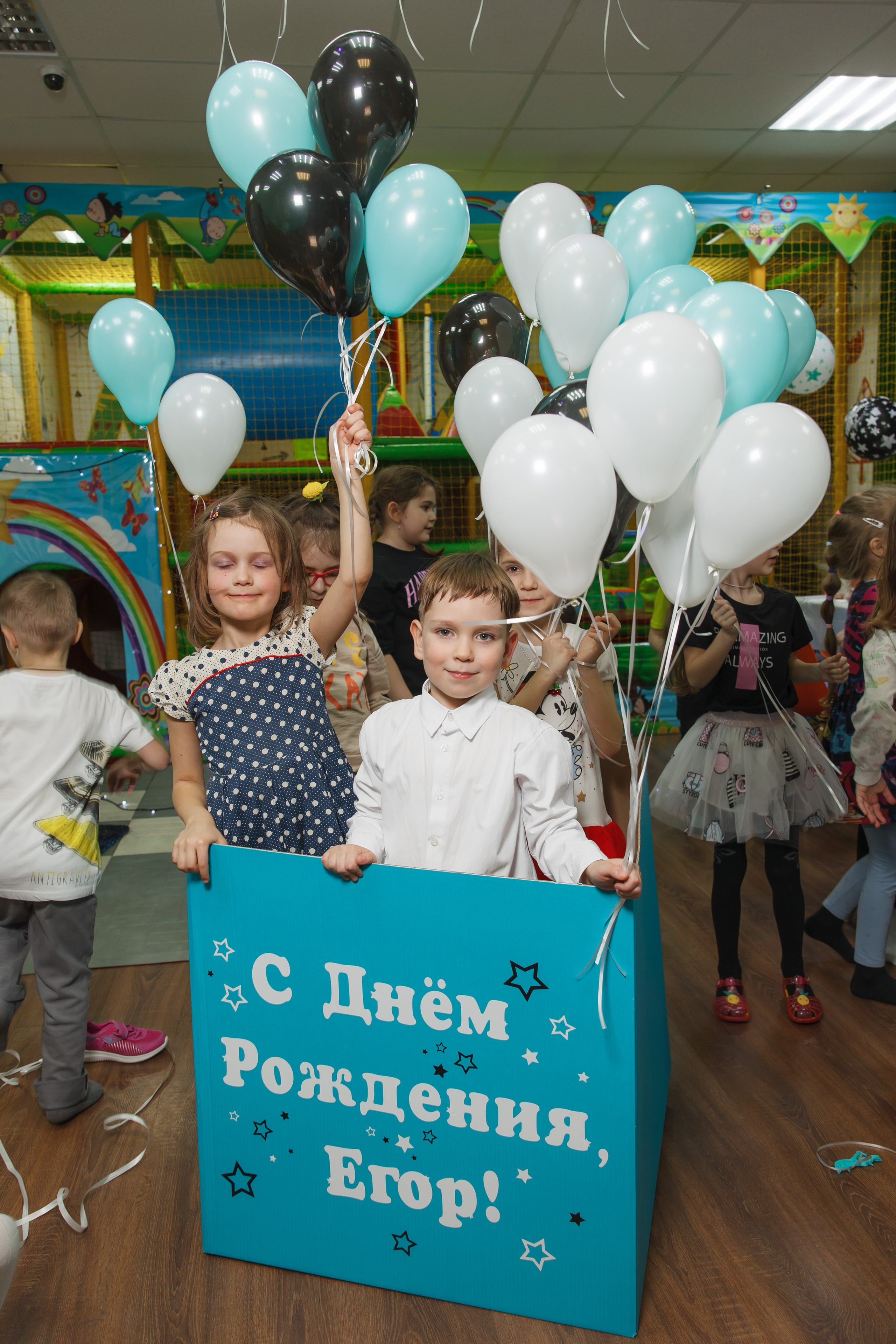 День рождения Егора, 6 лет, «Мультяшка». Свадебный и репортажный фотограф (Москва, Королев и другие)