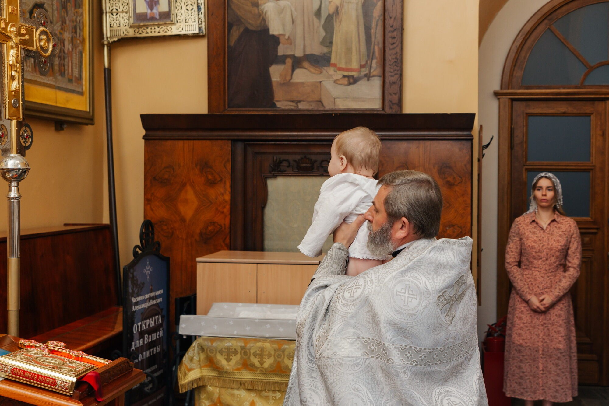 Крещение Князь Владимирский собор. Фотограф на крещение в Санкт Петербурге