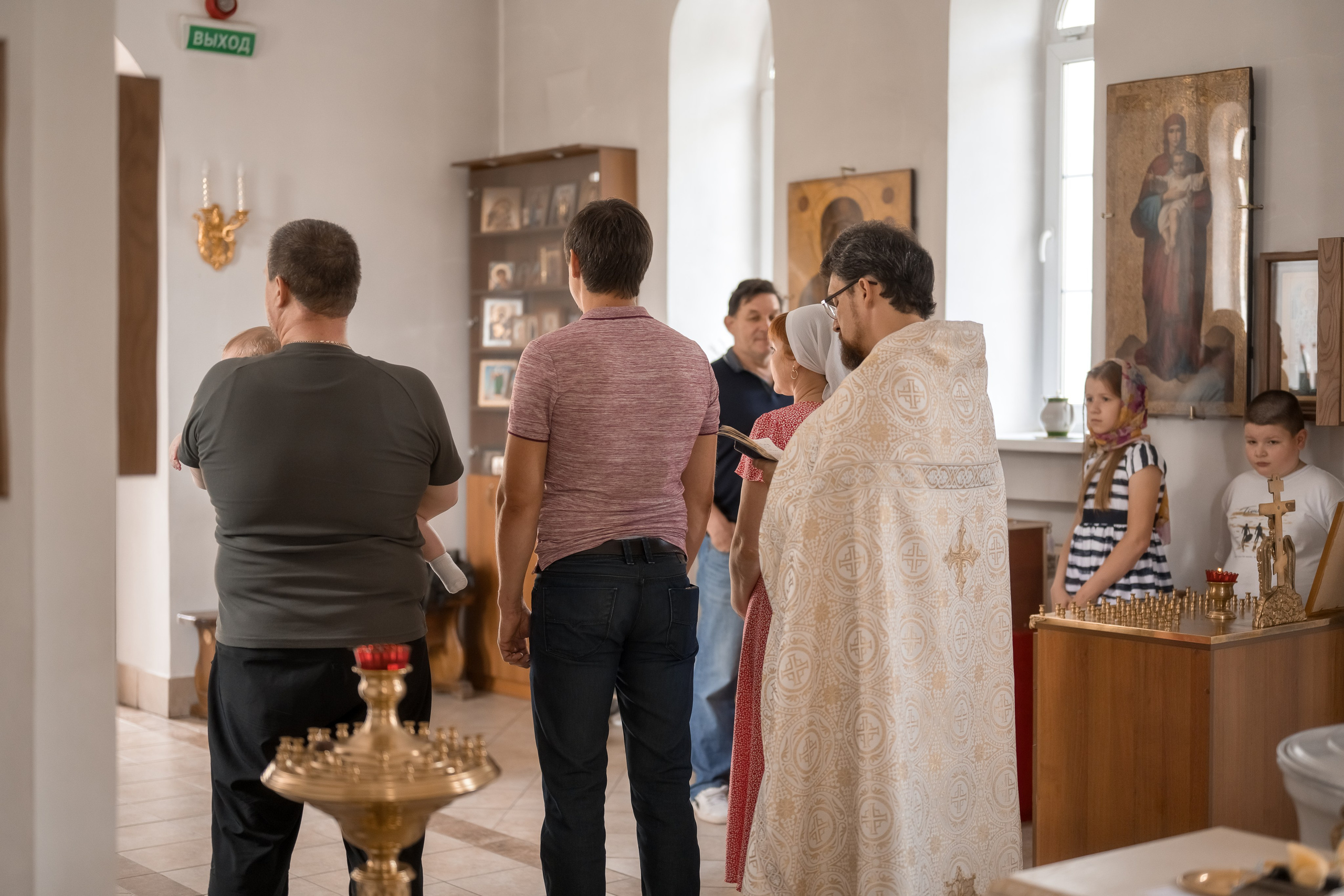 Крещение. Фотограф Саратов Юлия Петрова