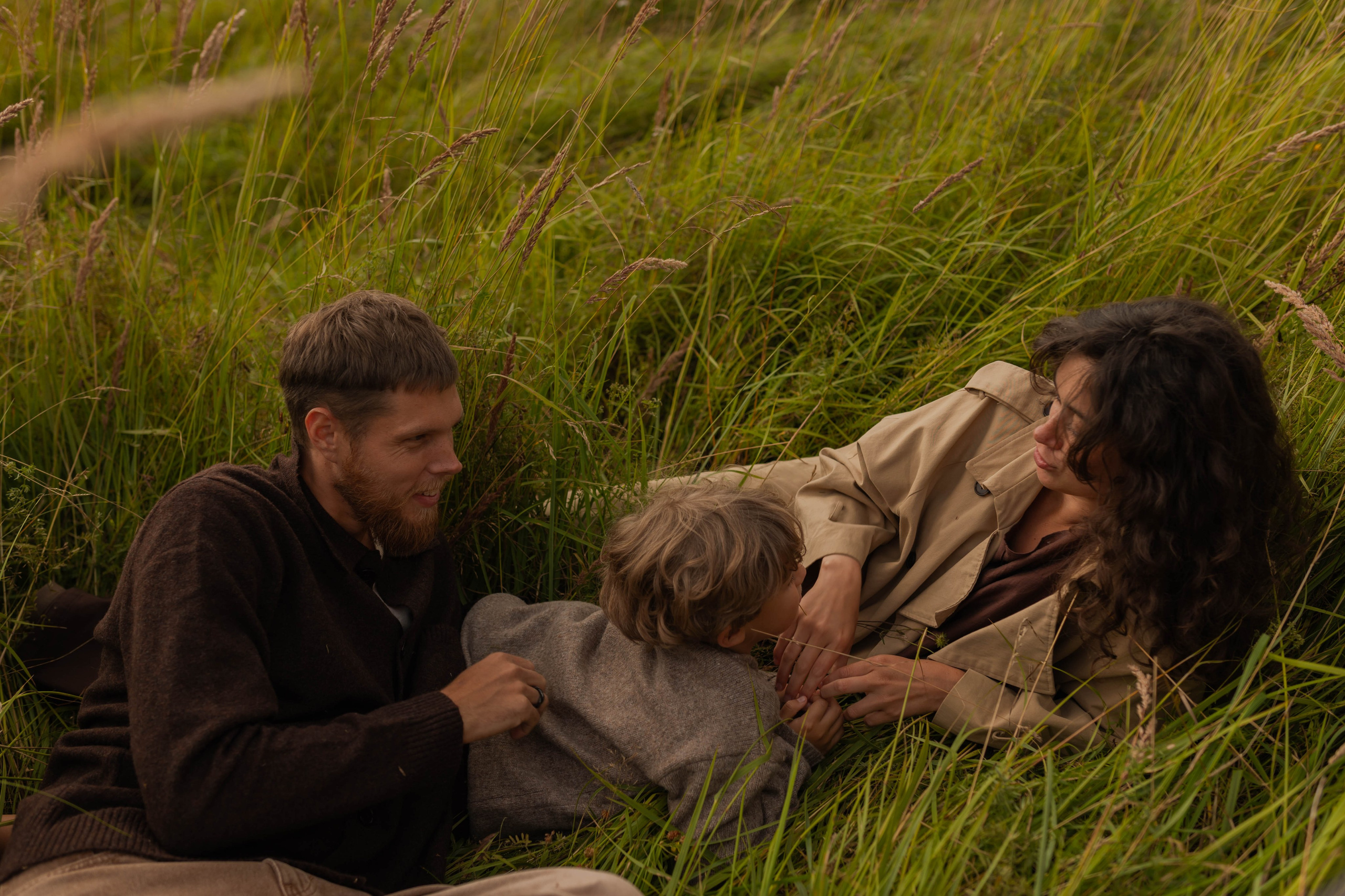 В полях. Семейный фотограф в Санкт-Петербурге Любовь Савкина