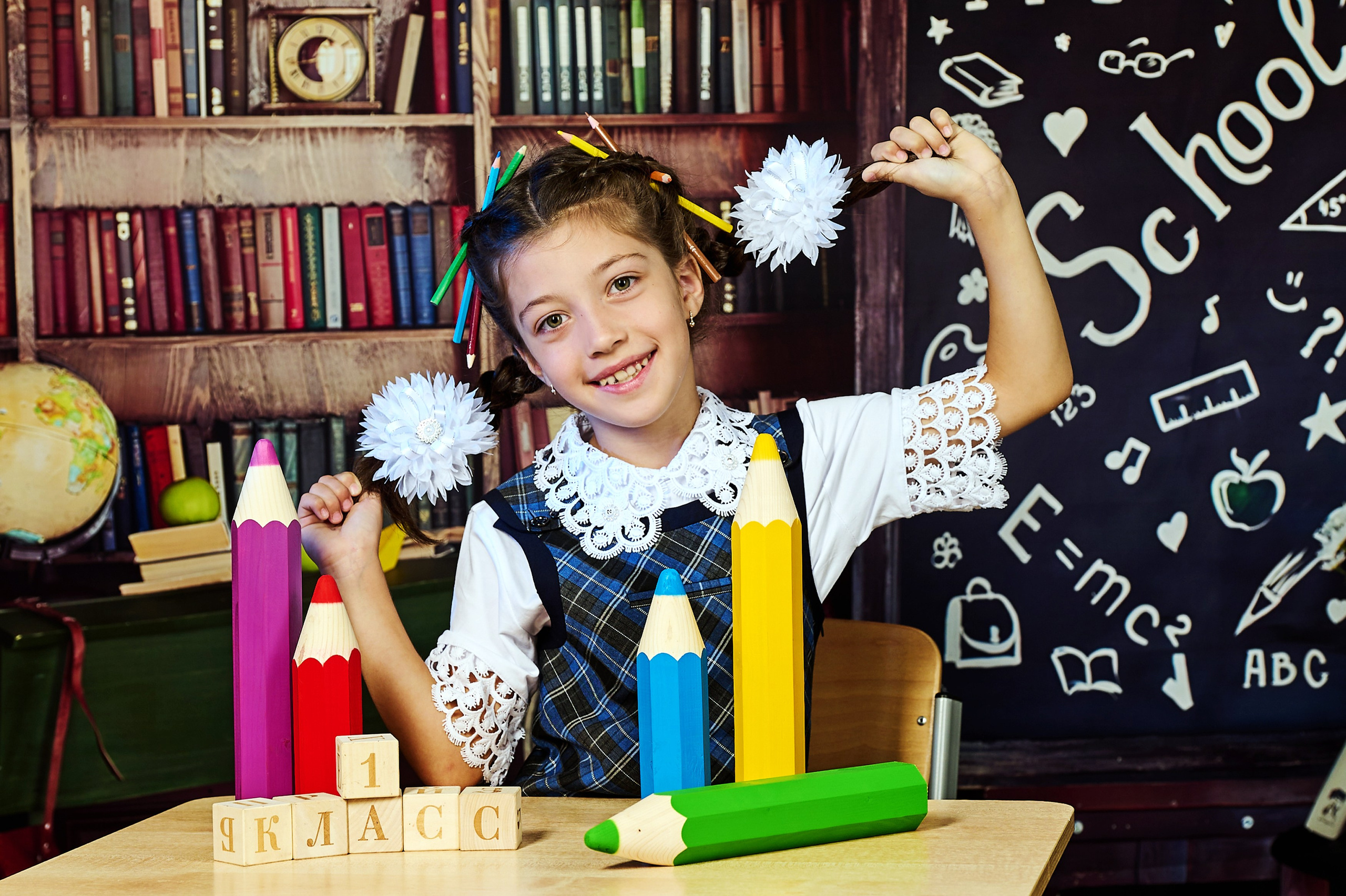 Фотосессии 1 класс. Выпускные альбомы. Предметная и контент съёмка. Фотостудия Klass