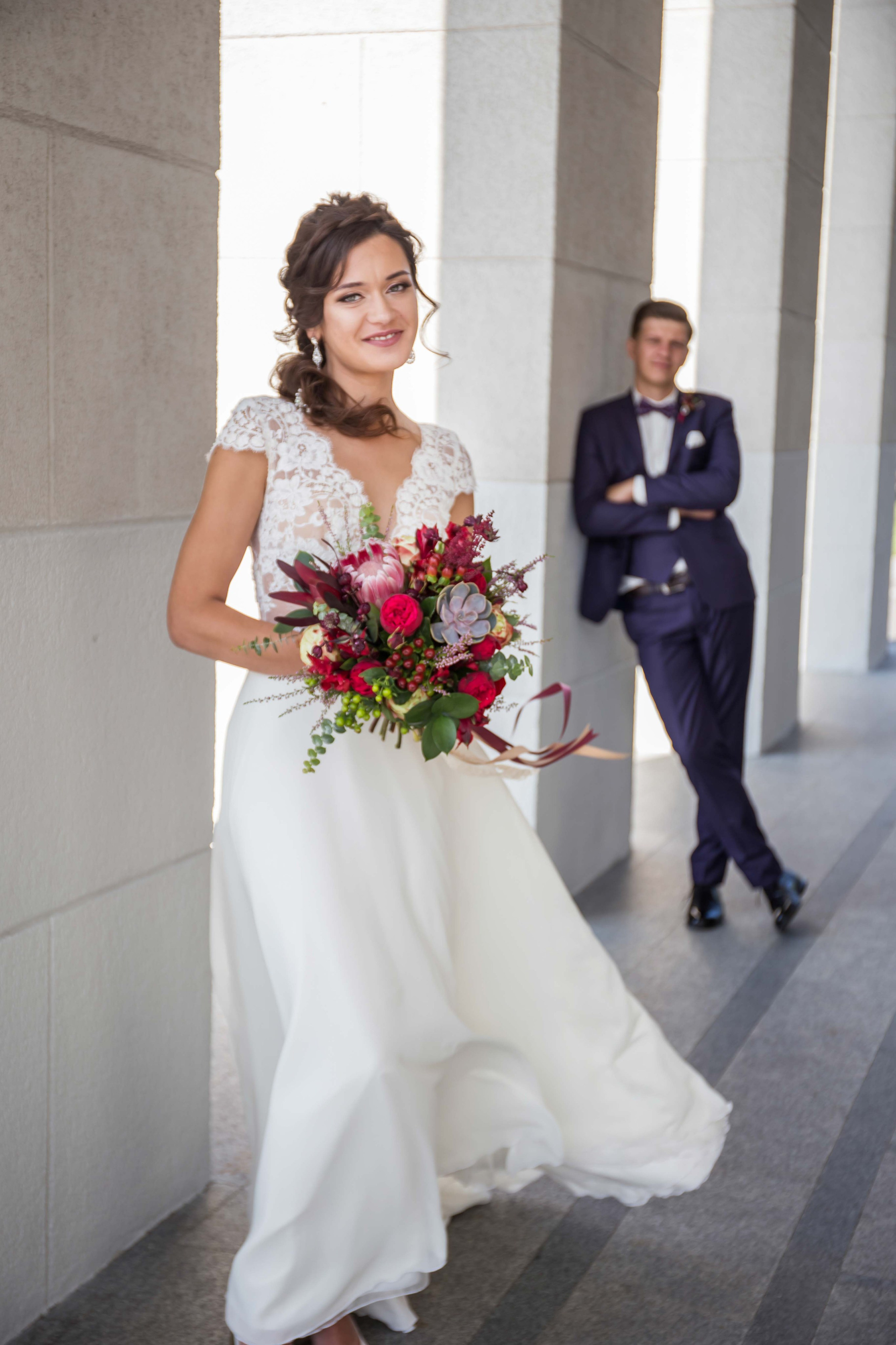 Свадебная фотосессия Александра и Кристины. Видеограф на свадьбу Минск Андрей Щербо