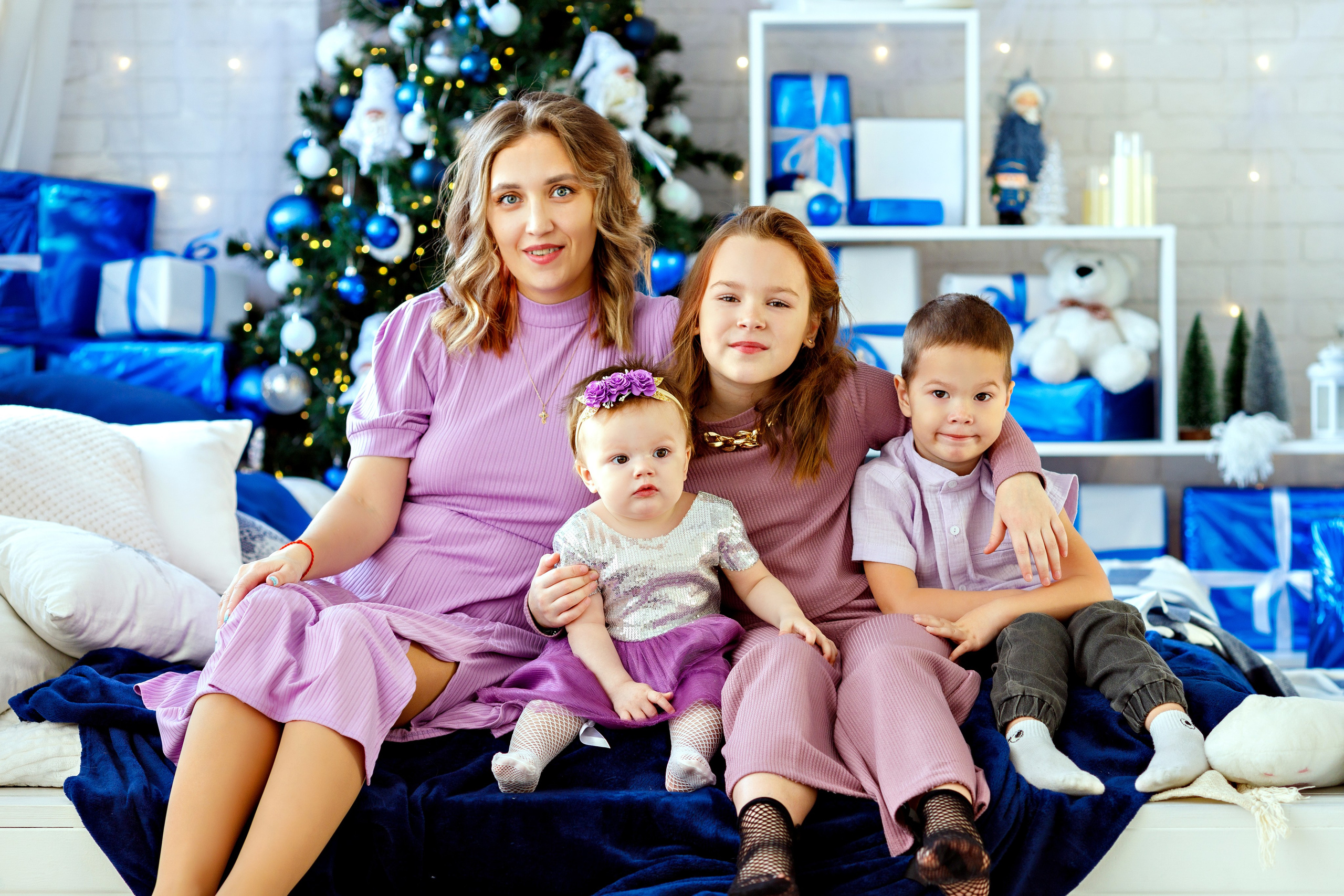 Новогодняя фотосессия. Семейный, свадебный и детский фотограф в Новосибирске Ольга Хидченко