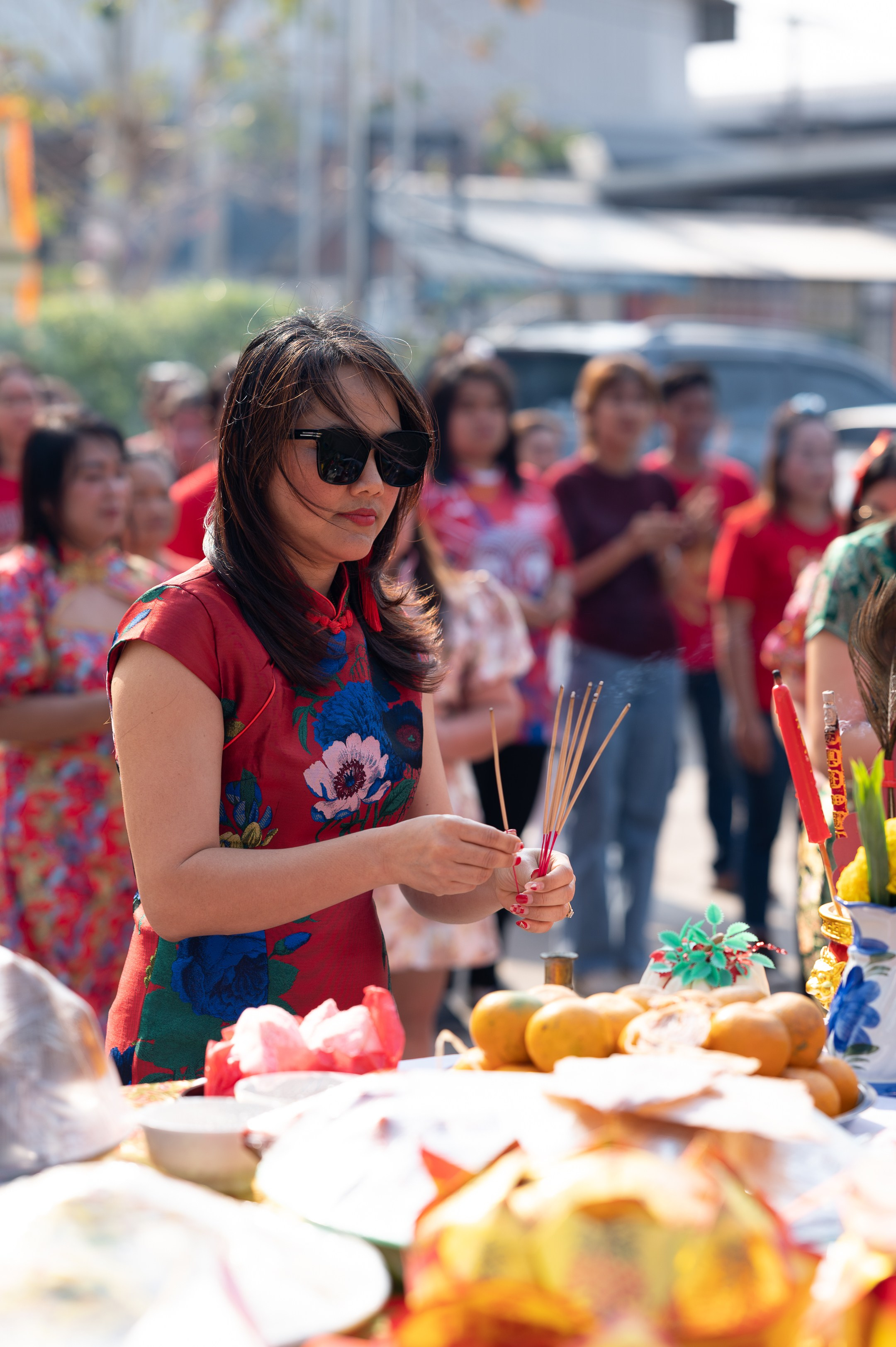 Китайский новый год в компании (Тайланд). Мир живой фотографии о Вас и для Вас