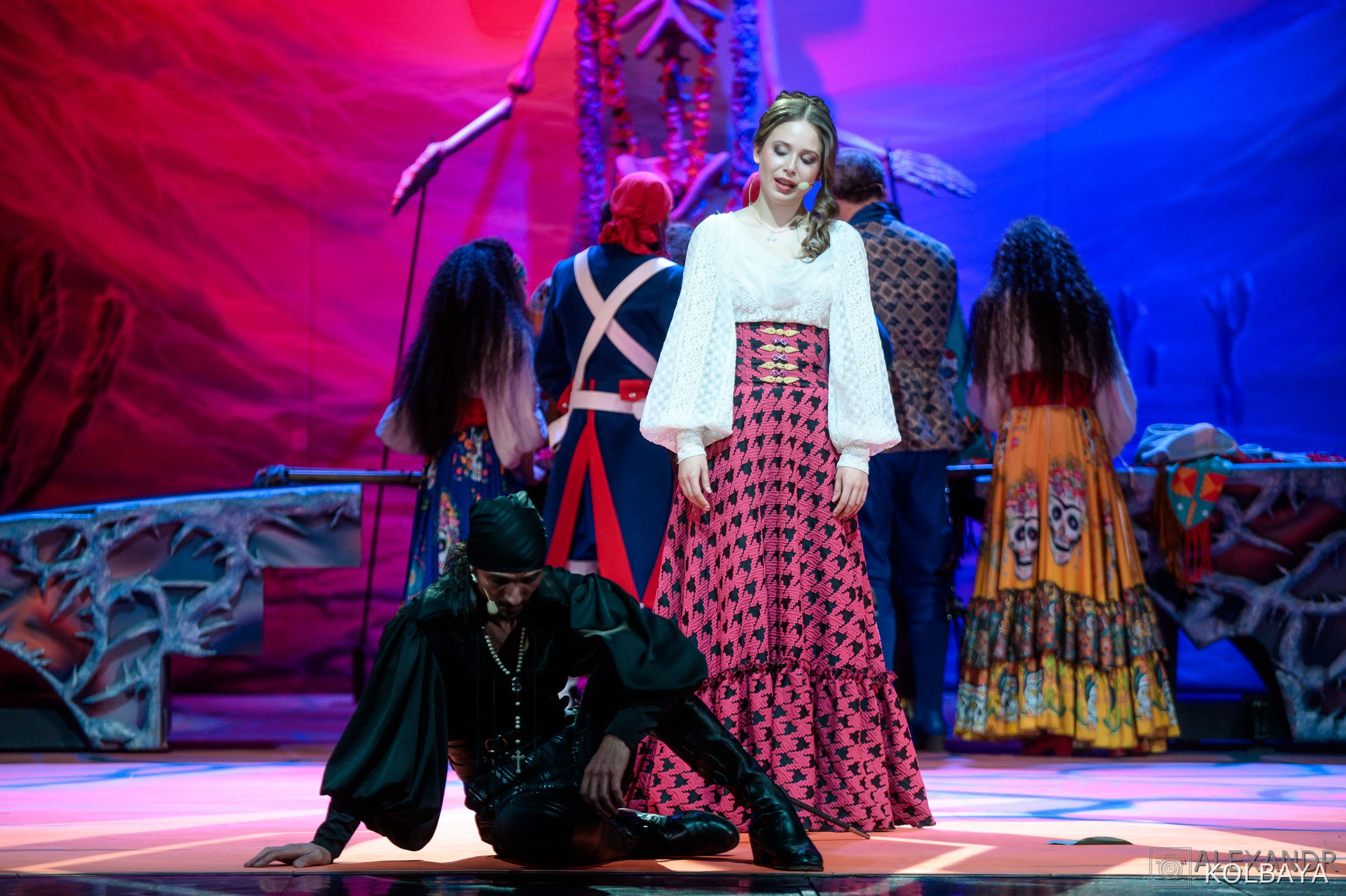 Мюзикл Зорро. Концертный и театральный репортажный фотограф в Москве Александр Колбая