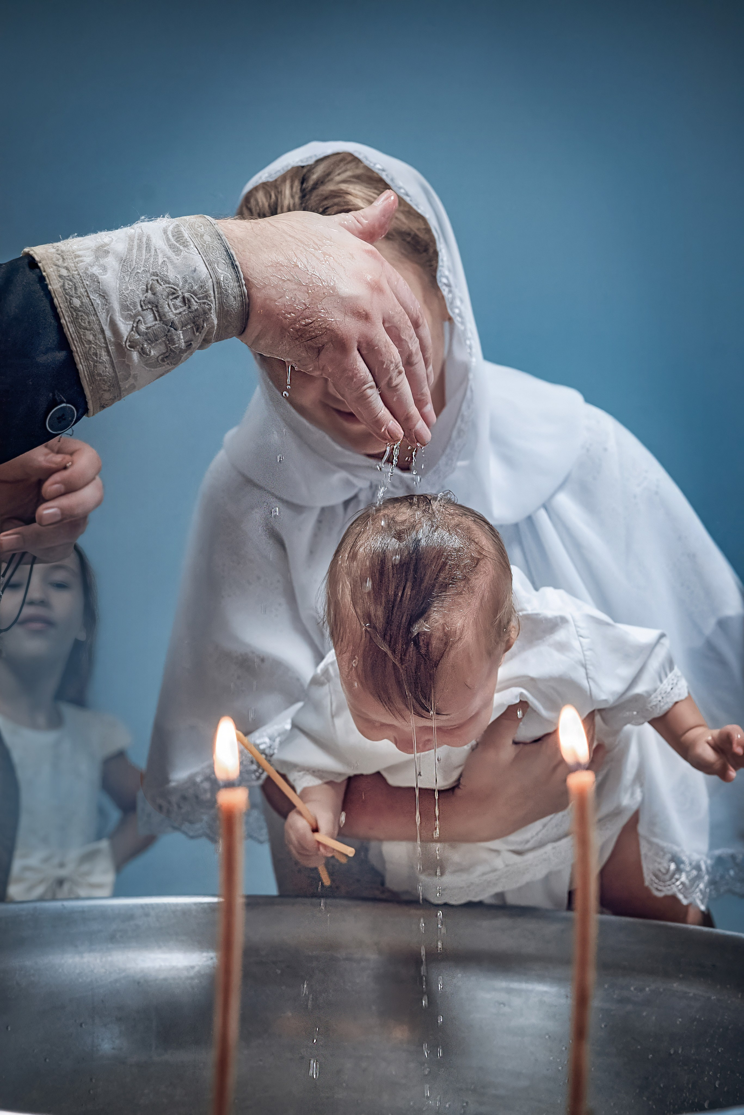 Съемка таинства крещения в храме Николая Чудотворца Красноярск. Фотографы крещения/венчания  Красноярск Татьяна и Вячеслав Переваловы