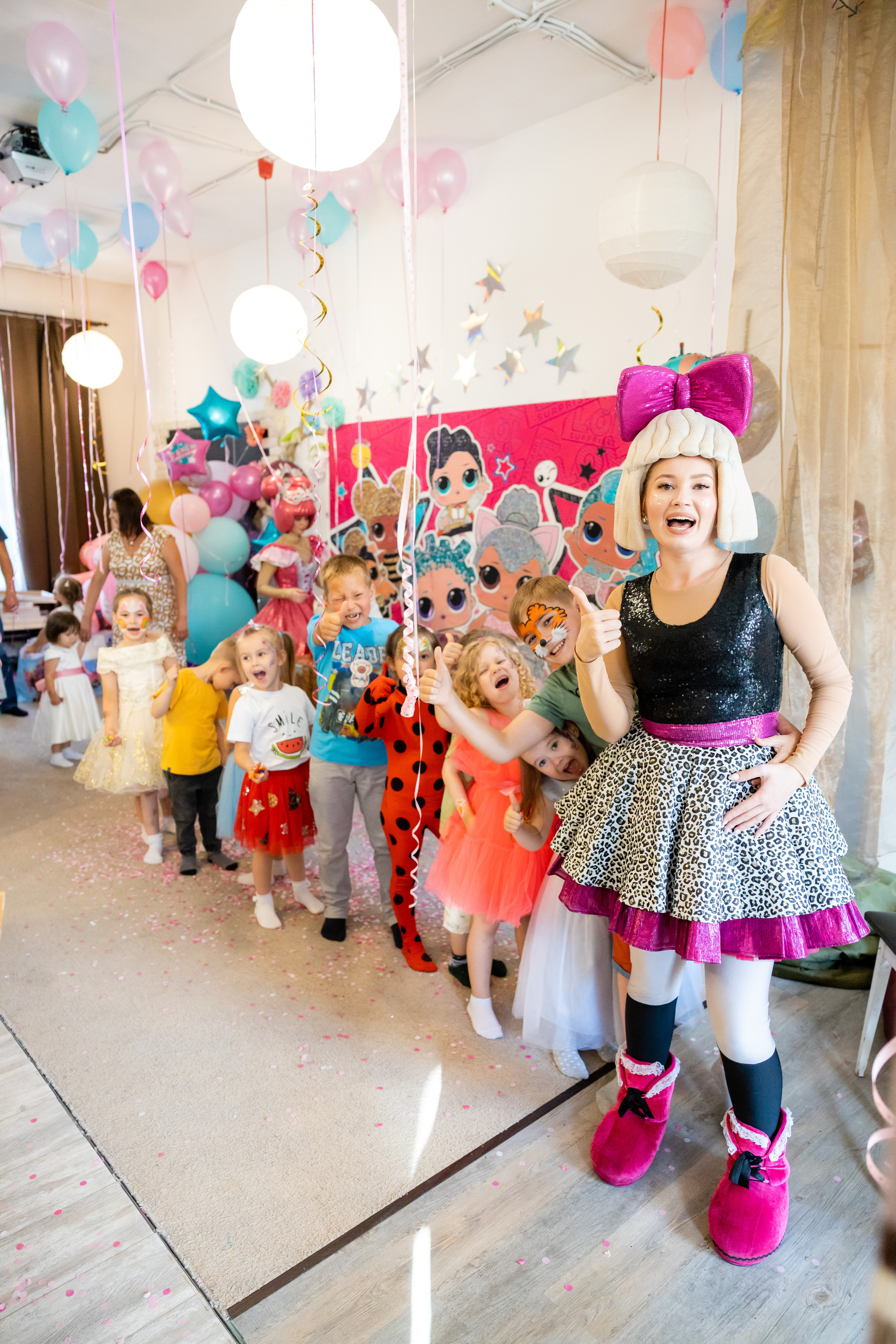 Детский день рождения в лофте. Репортажный и студийный фотограф в Москве — Софи