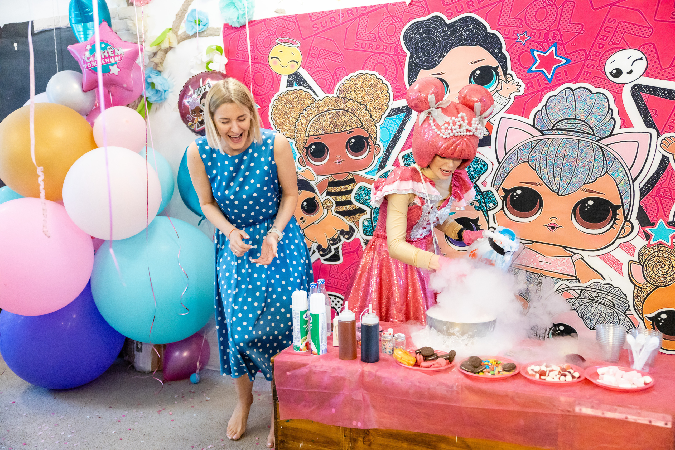 Детский день рождения в лофте. Репортажный и студийный фотограф в Москве — Софи