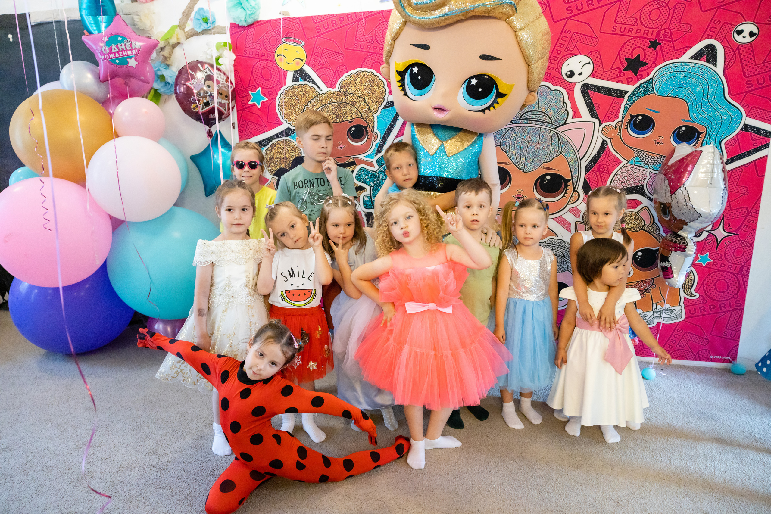 Детский день рождения в лофте. Репортажный и студийный фотограф в Москве — Софи