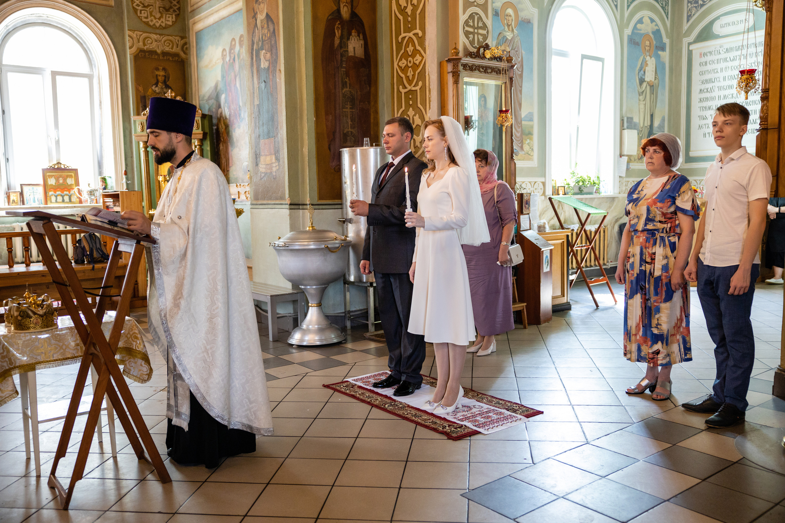 Таинство Венчания. Репортажный и студийный фотограф в Москве — Софи