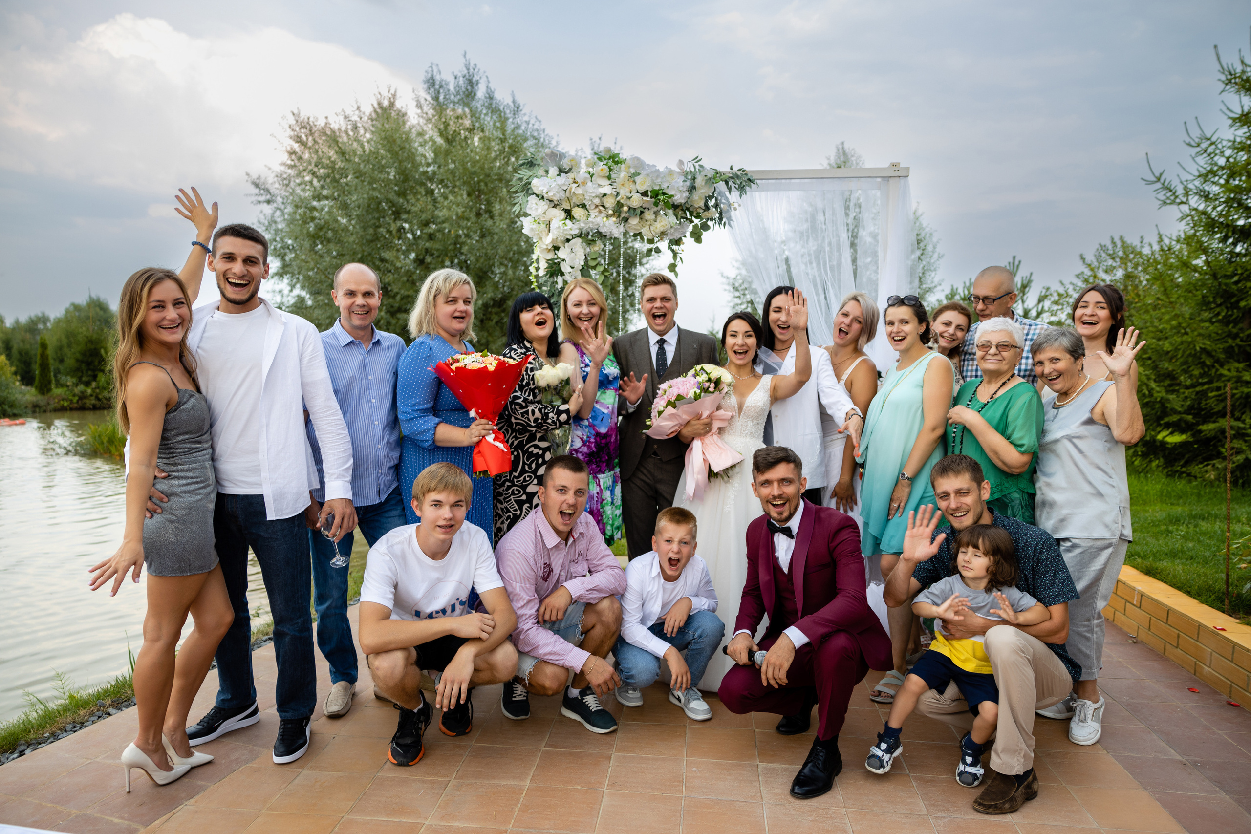 Празднование свадьбы в X-land парке. Репортажный и студийный фотограф в Москве — Софи