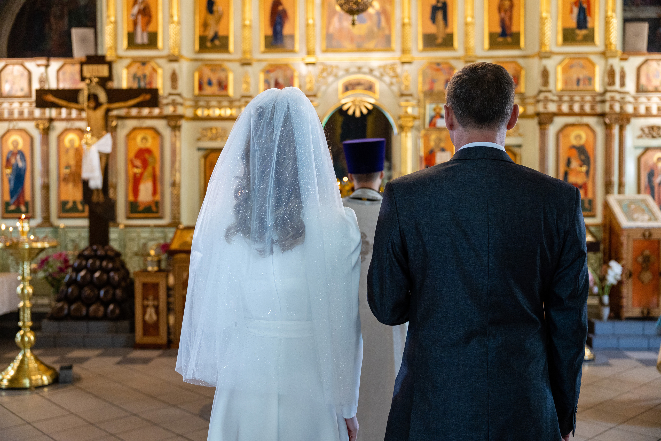 Таинство Венчания. Репортажный и студийный фотограф в Москве — Софи